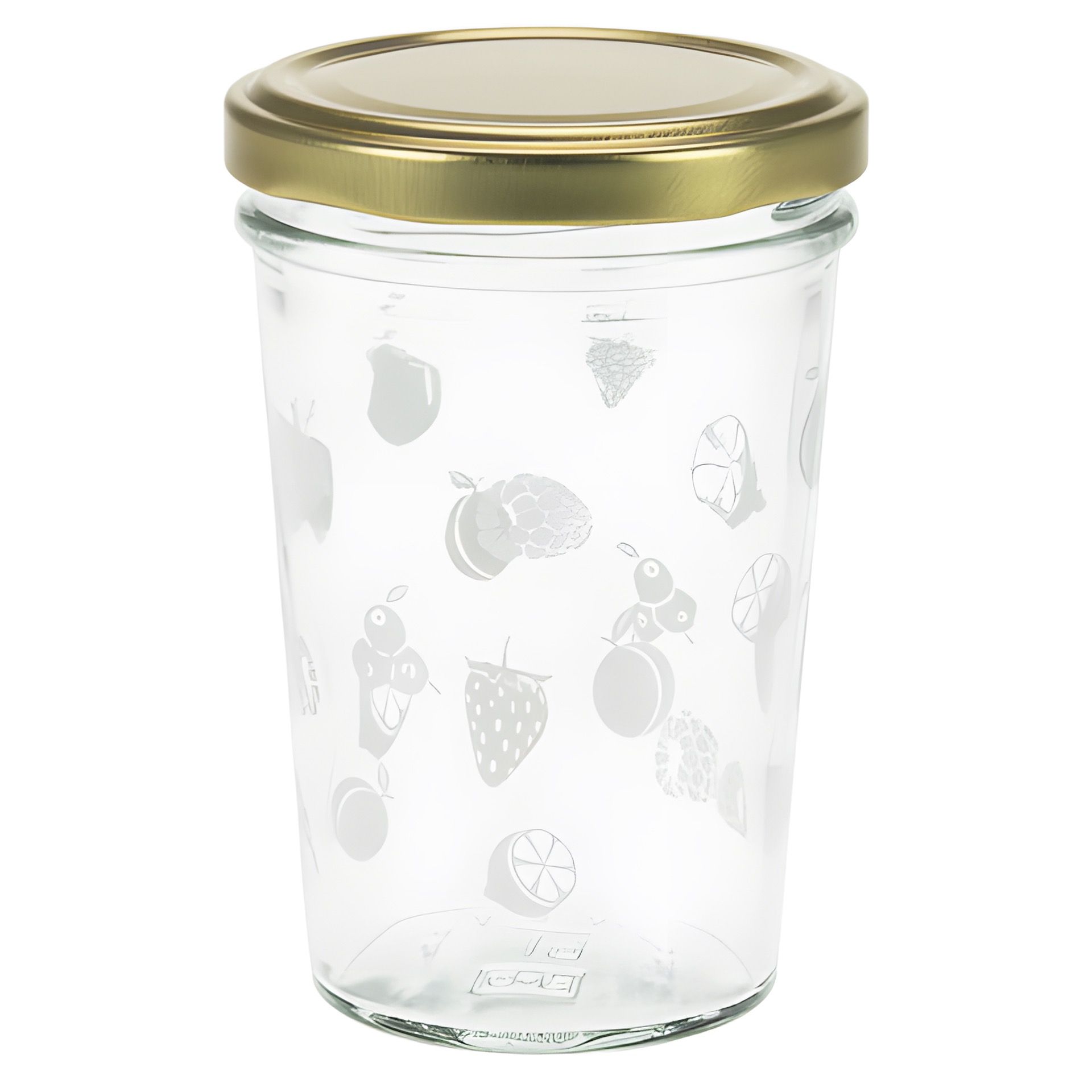 Becherglas 150 ml TO 66 'Obst weiß'