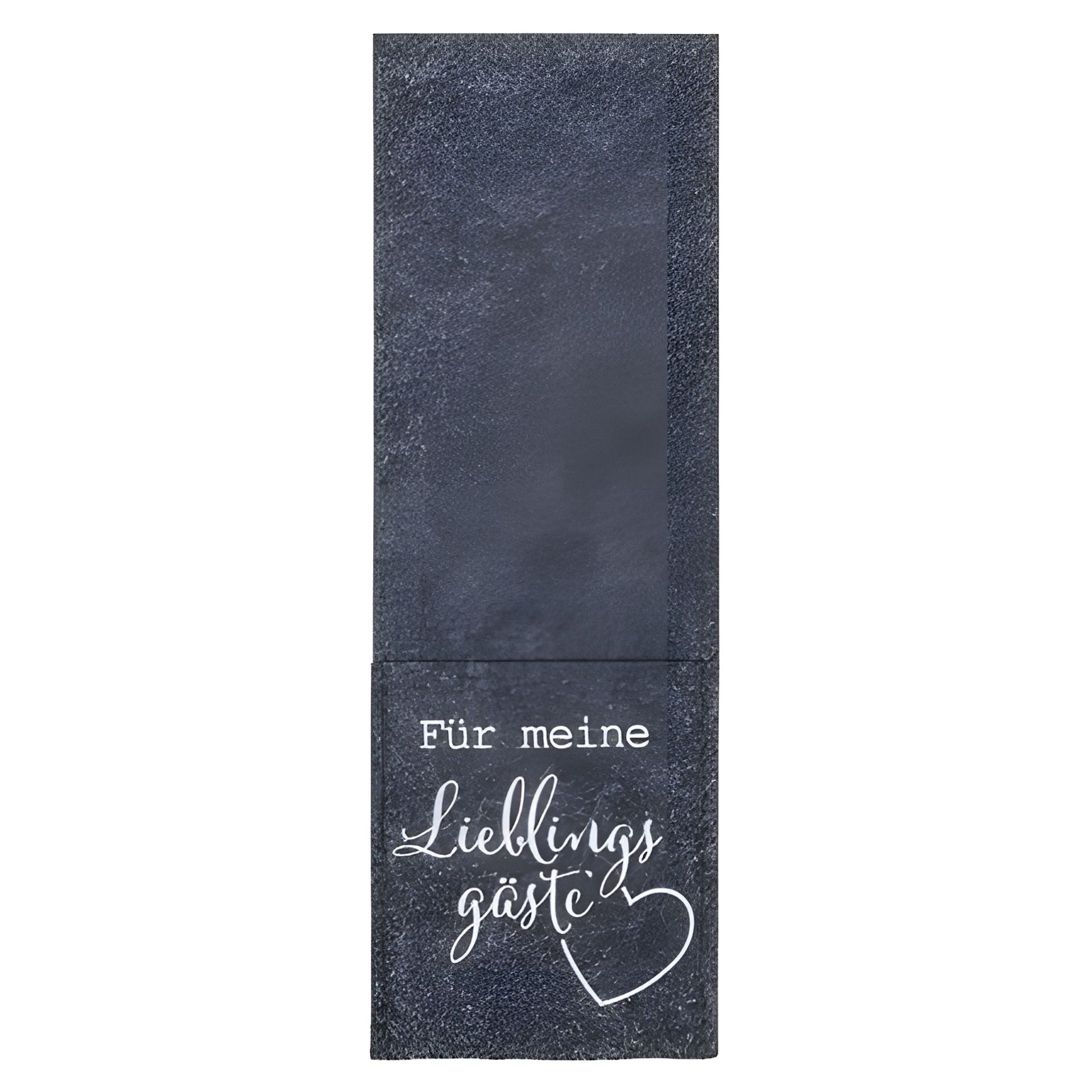 Besteckhalter 'Für meine Lieblingsgäste', 9 x 26 cm