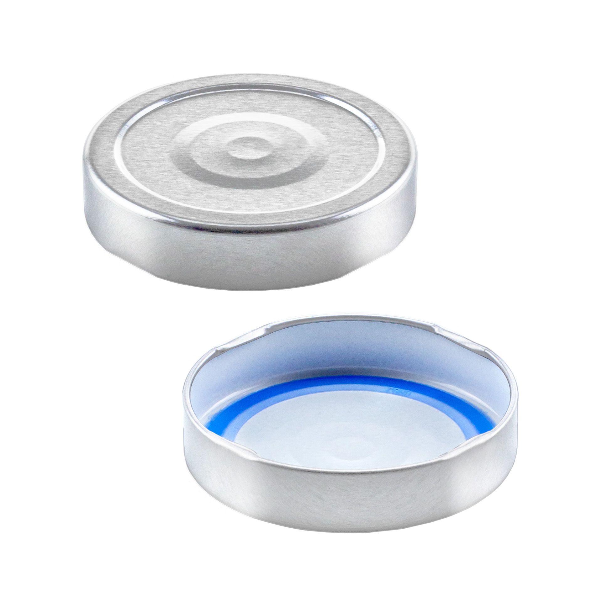 TO 66 Deep silber past. mit Button BLUESEAL