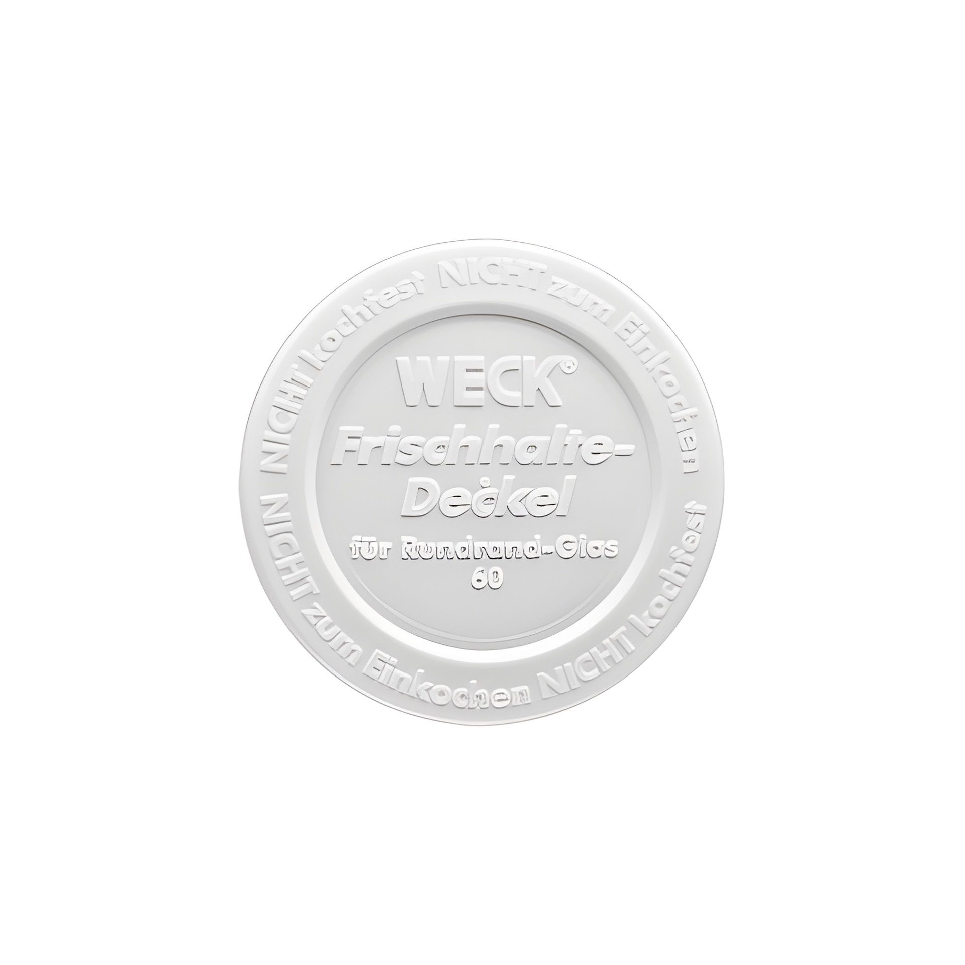WECK-Frischhaltedeckel RR  60 (Karton, 15 x 5er Pack)