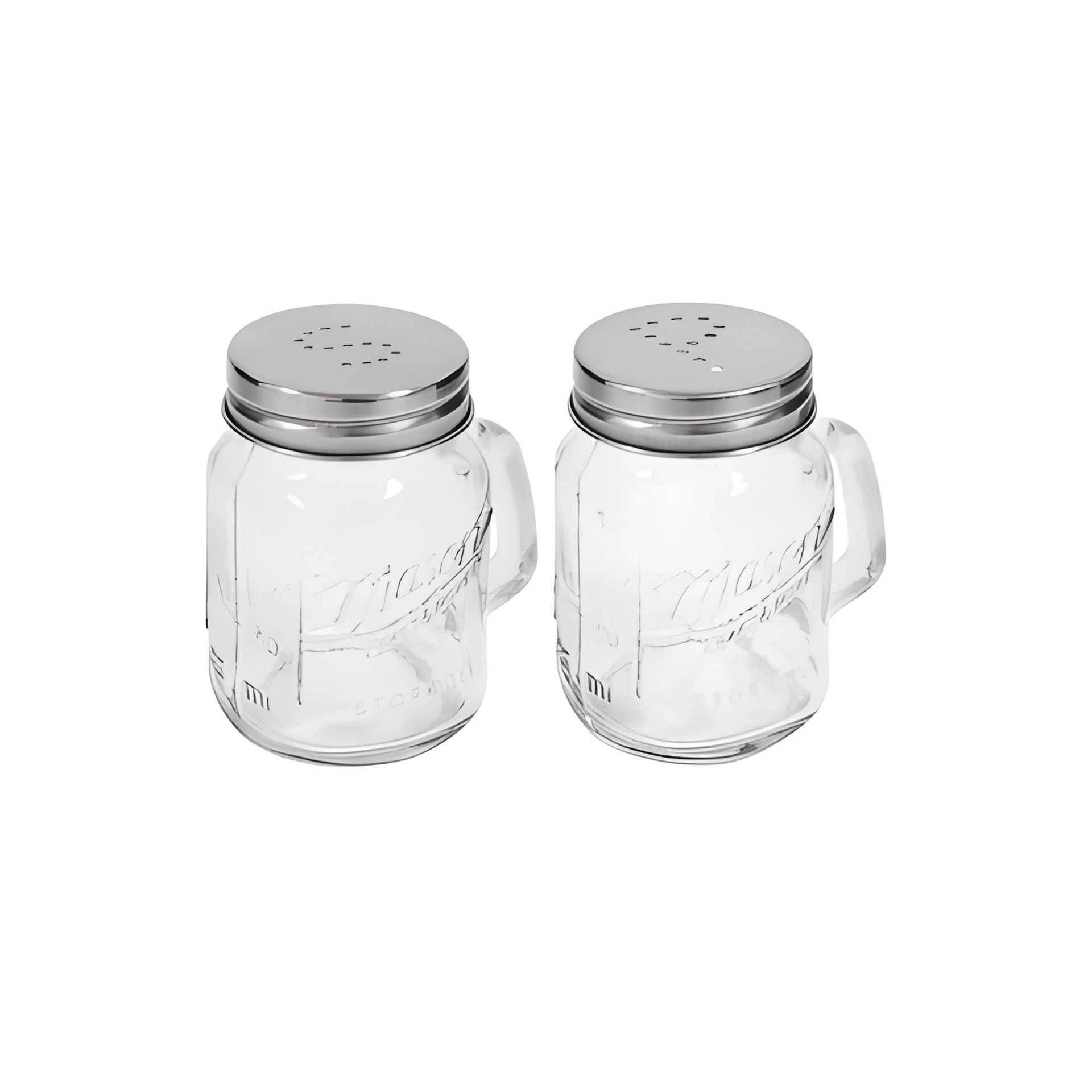 Salz- und Pfefferstreuer 'Henkelglas' 120 ml, 2er Set
