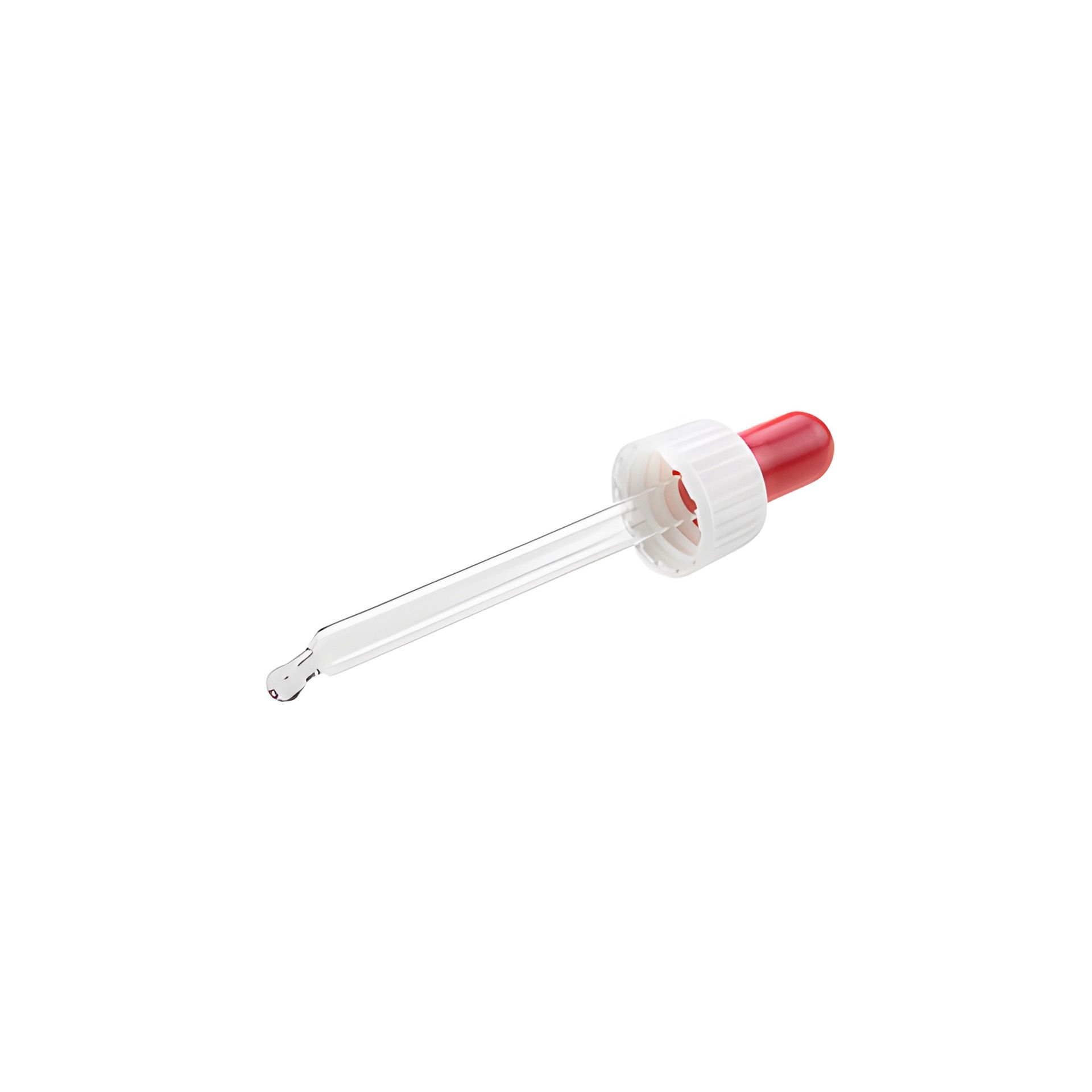 Pipette DIN 18 weiß  77 mm