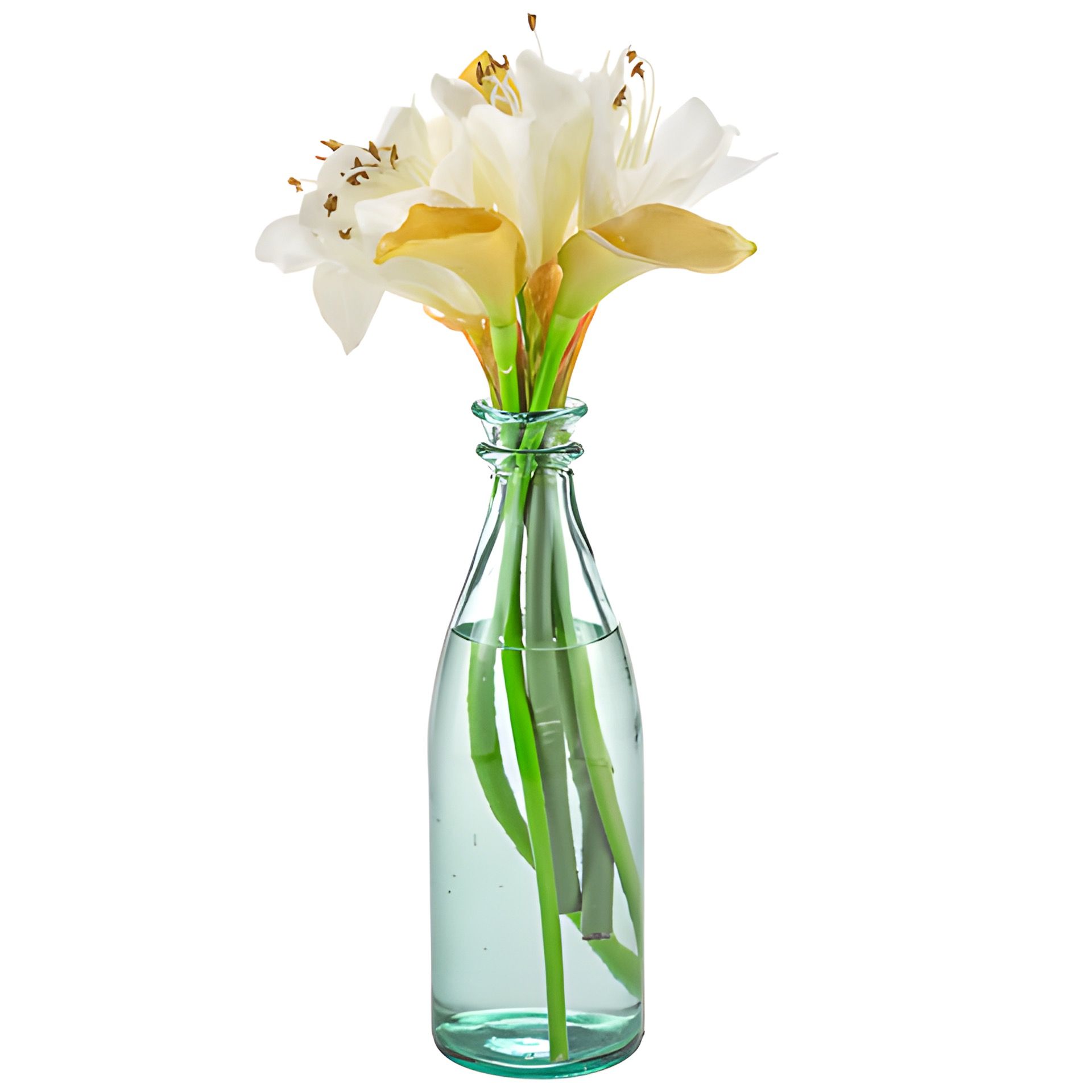 Korkenflasche  870 ml aus Recyclingglas