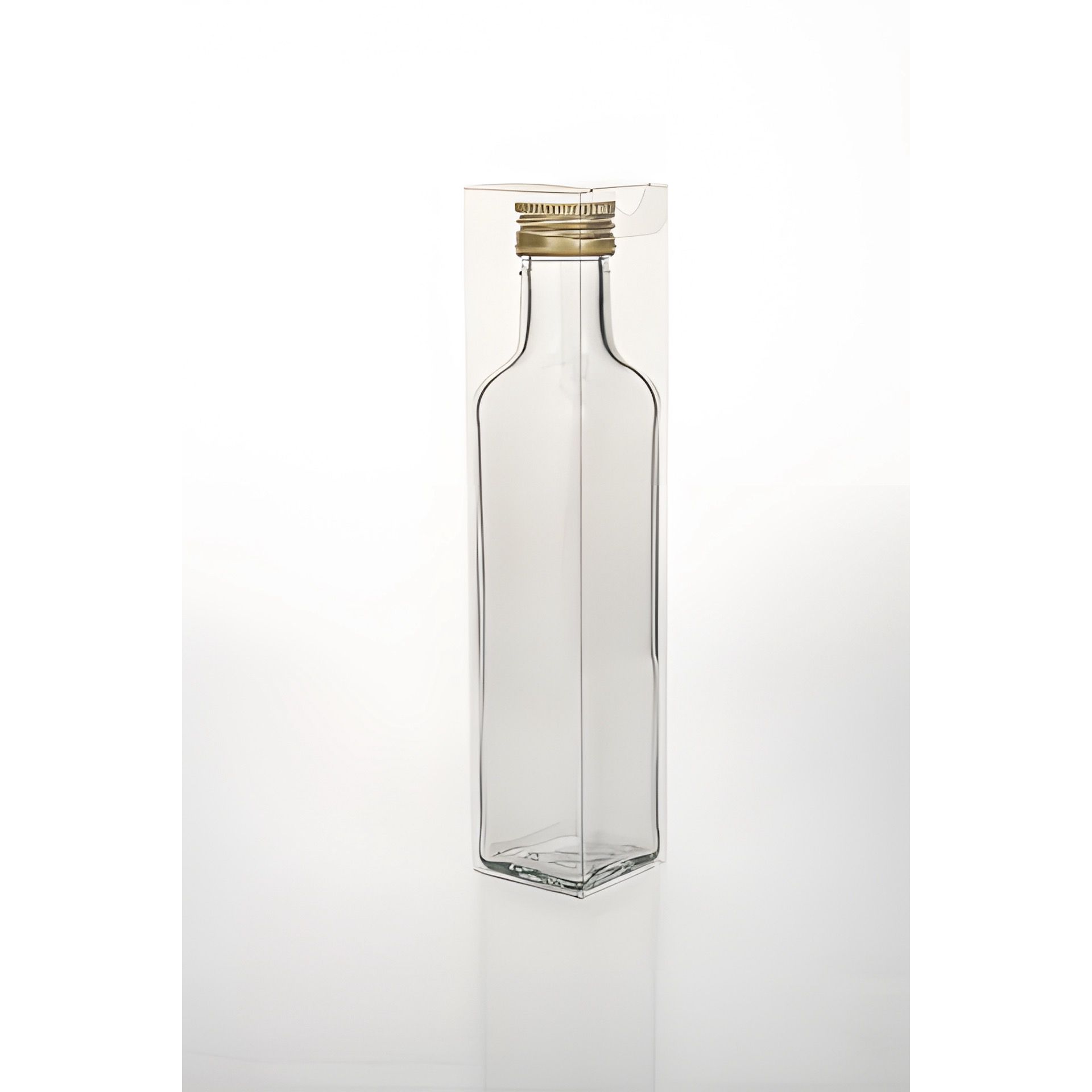 Klarsichtschachtel  45 x 45 x 220 mm (Karton, 100 Stück)