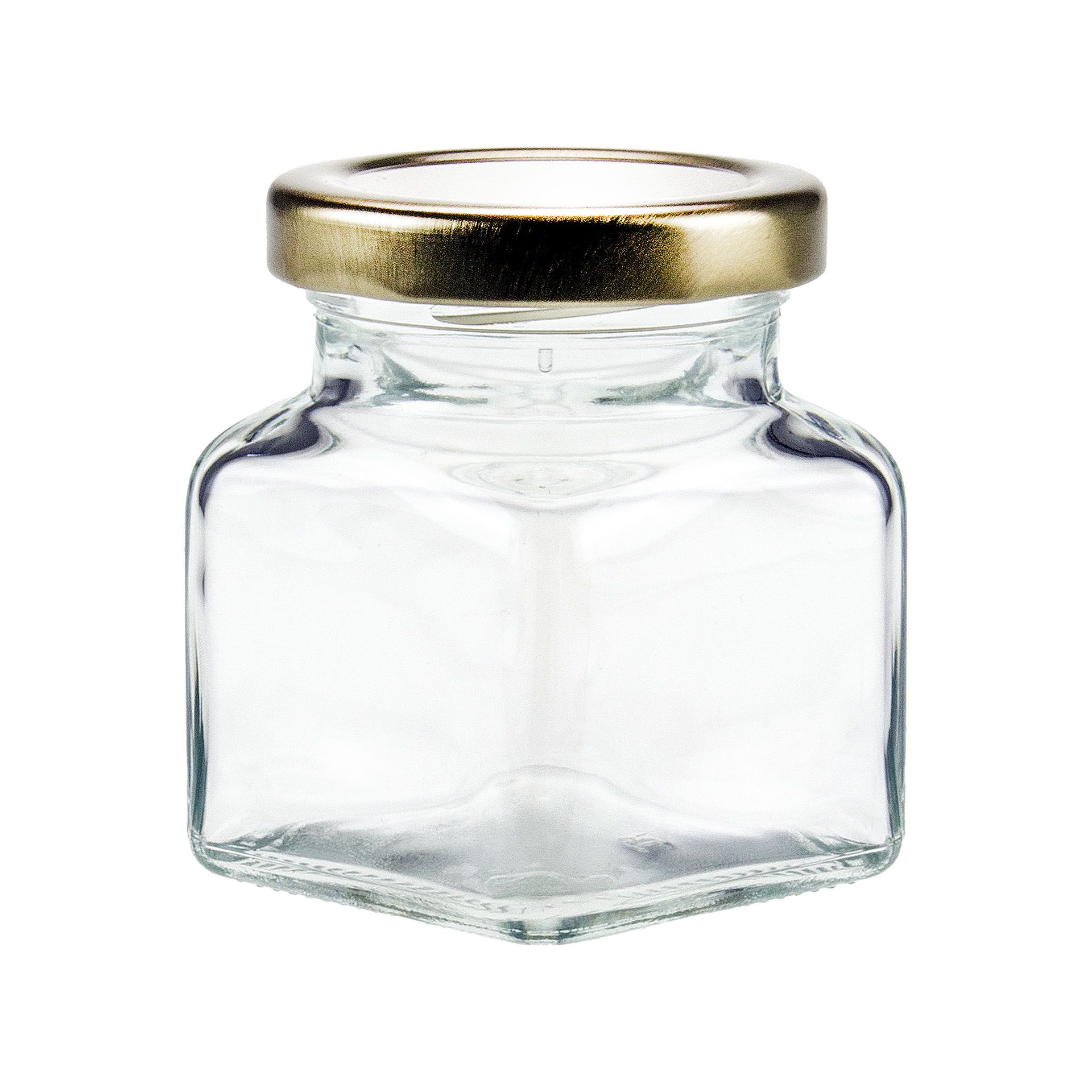Quadratglas 120 ml