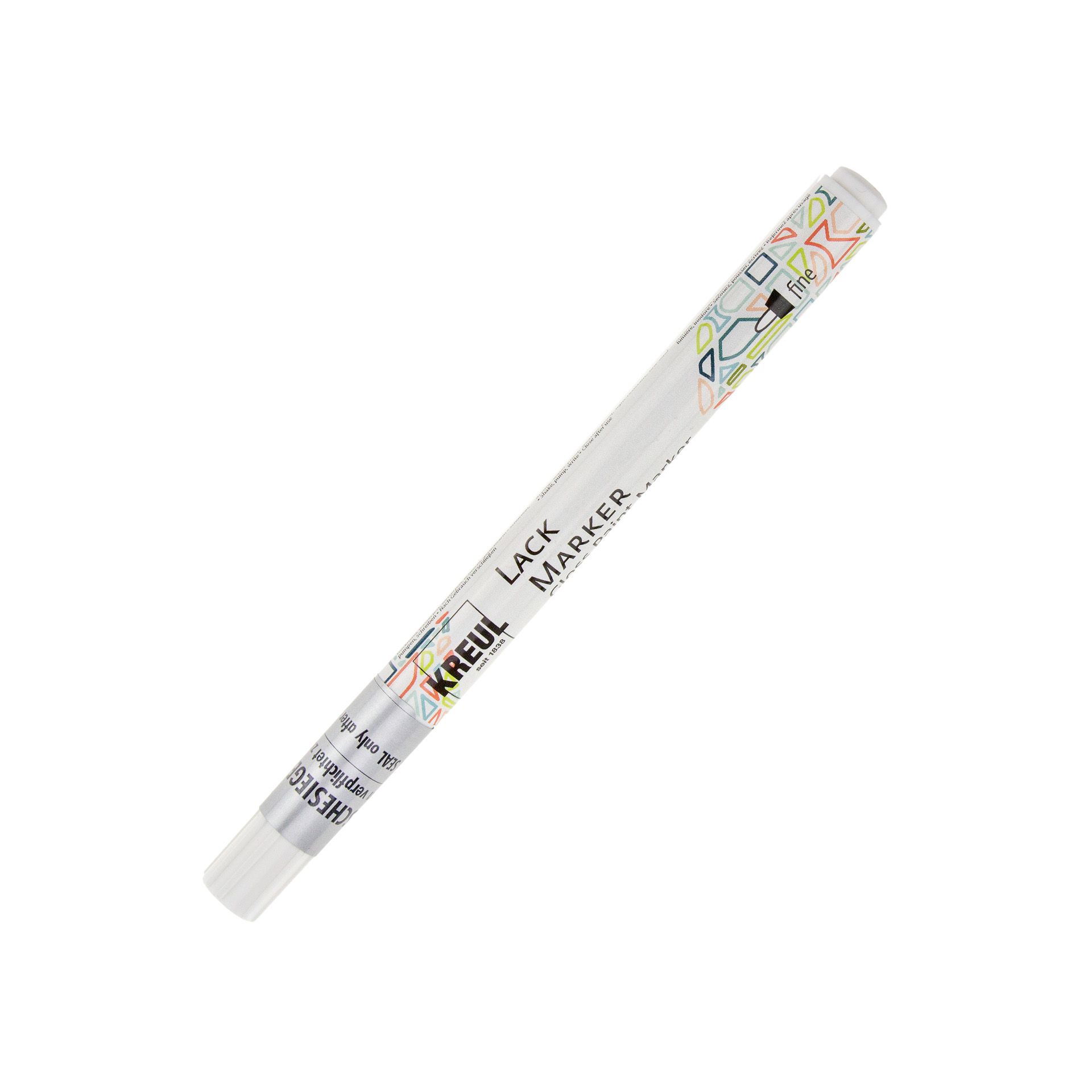 Lackmalstift fine weiß