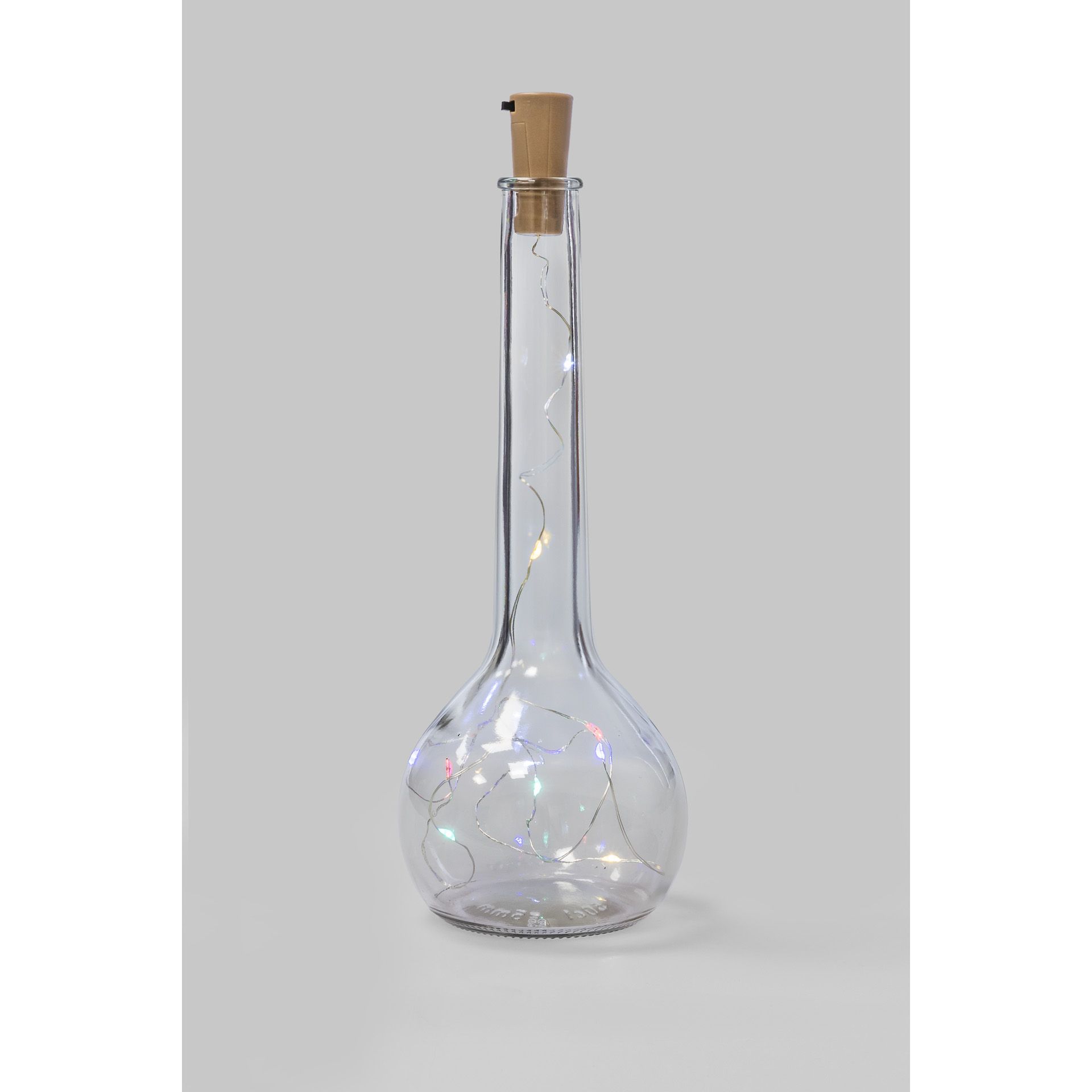 Flaschenlicht, 10 LEDs, mehrfarbig