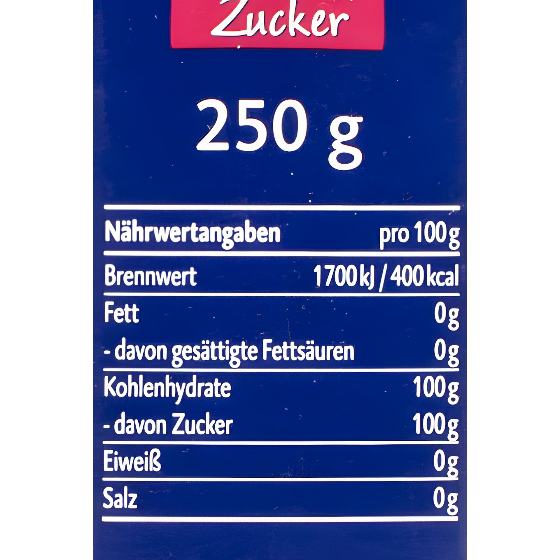 Hagelzucker, 250 g
