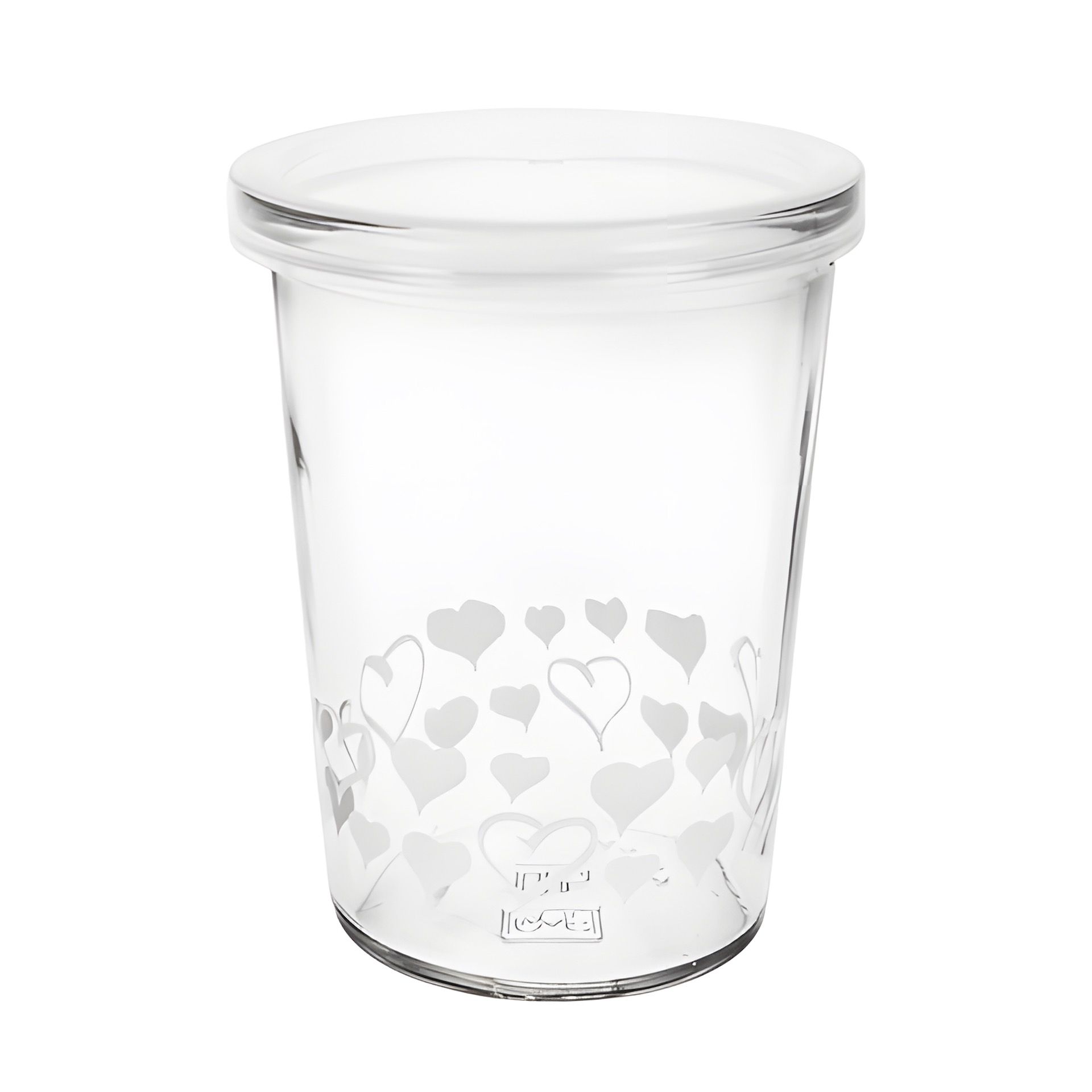 Becherglas 150 ml 'Herzen'