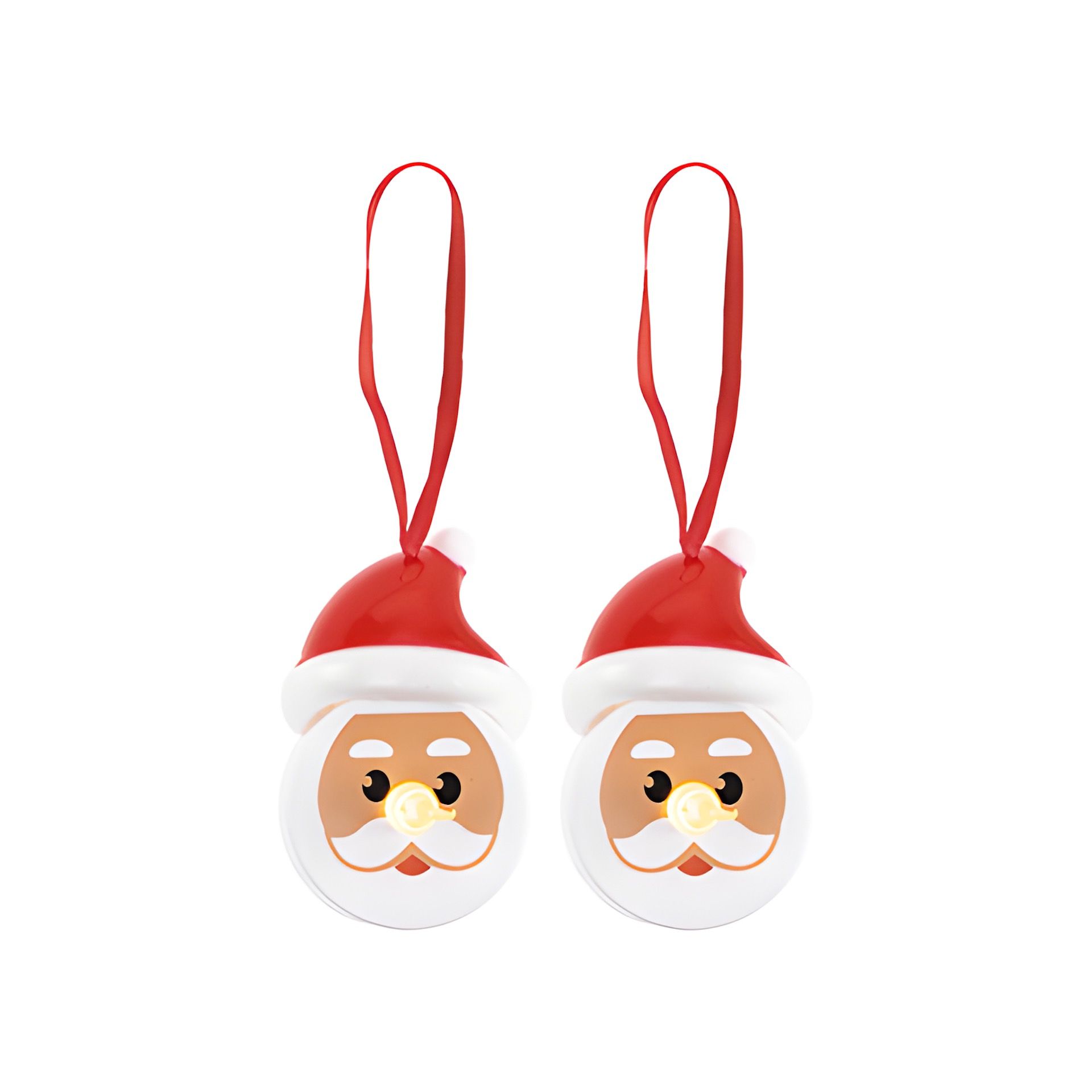 LED-Anhänger 'Weihnachtsmann', 2 Stück