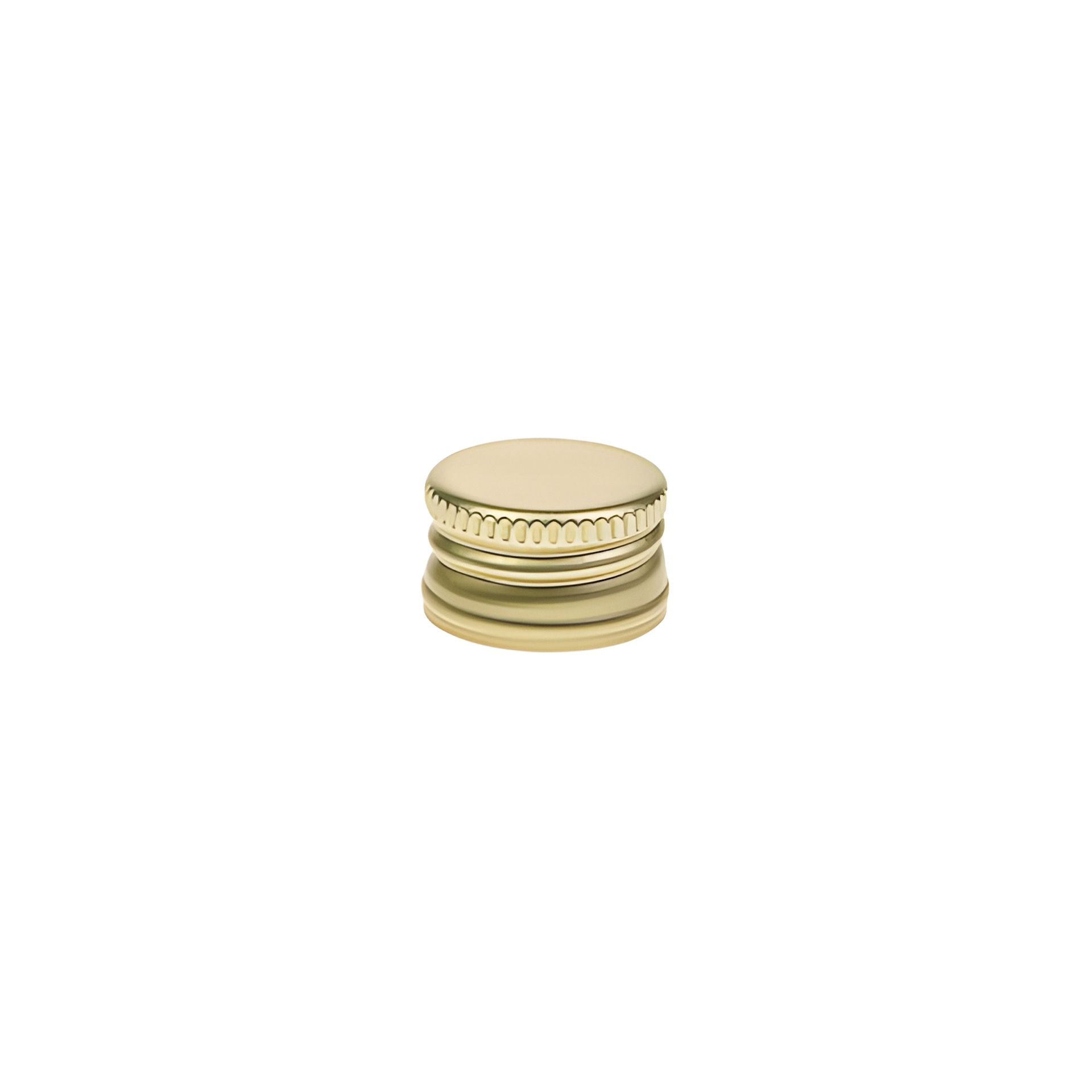 PP 18 gold Aluminium ohne Rollrand