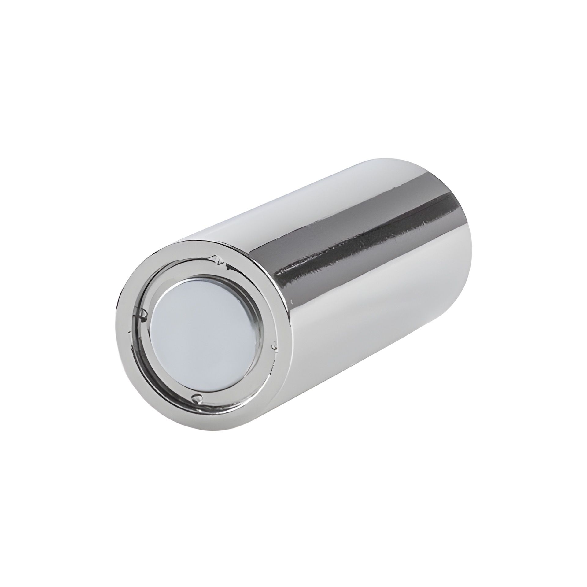 Magnet-Kerzenhalter 7,5 cm, silber