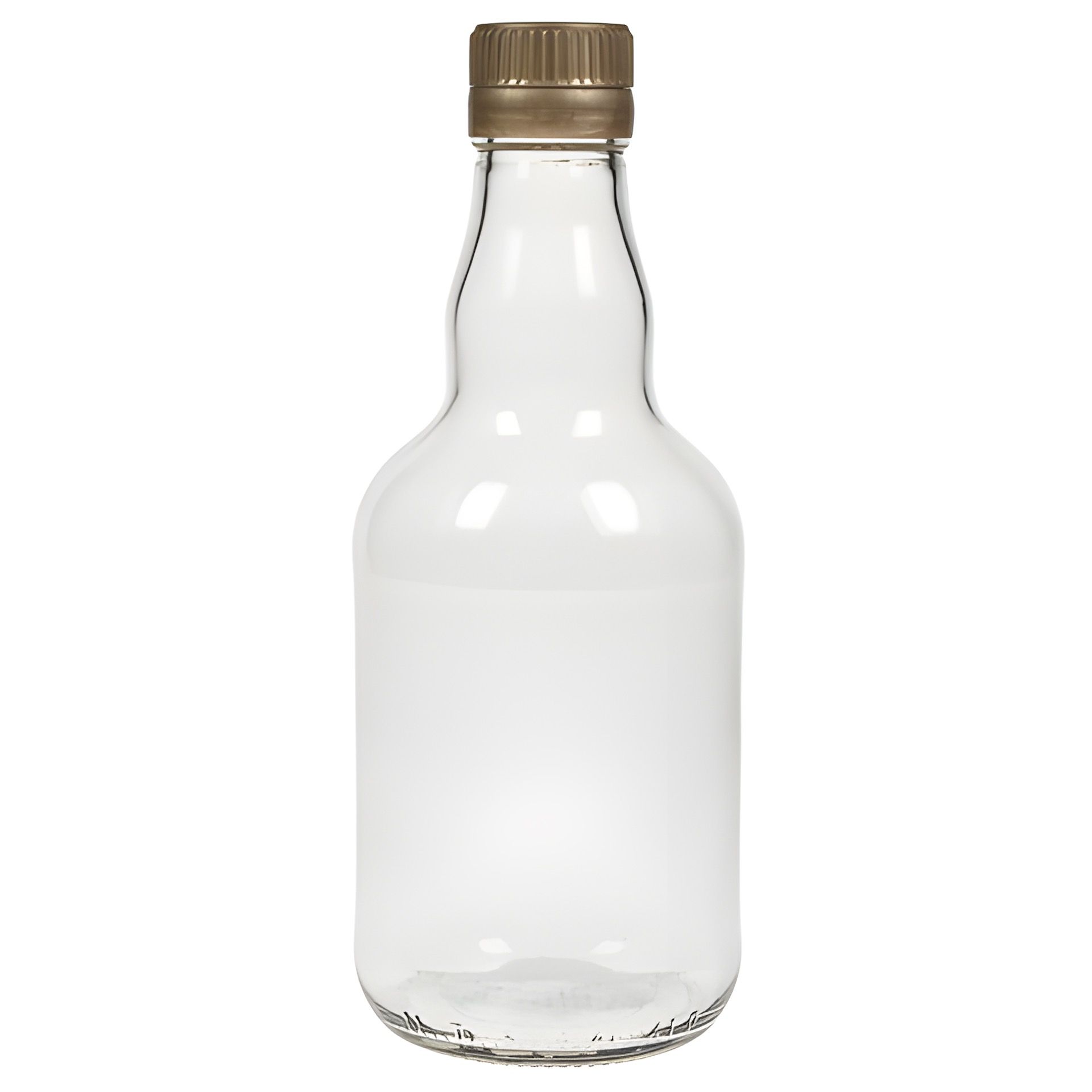 Kropfhalsflasche 400 ml mit Ricalmündung