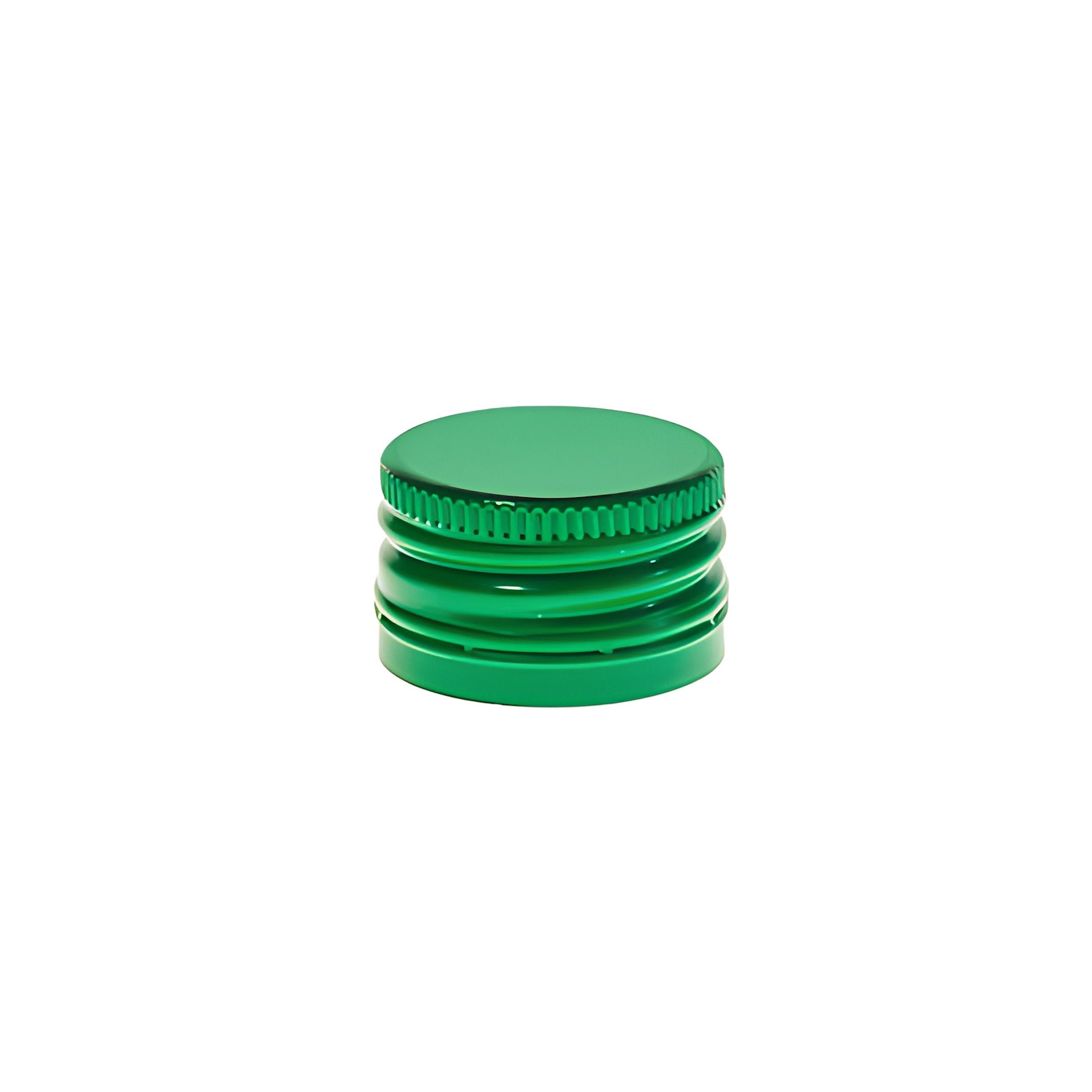 PP 28 grün Aluminium mit Originalitätsring (Karton, 4500 Stück)