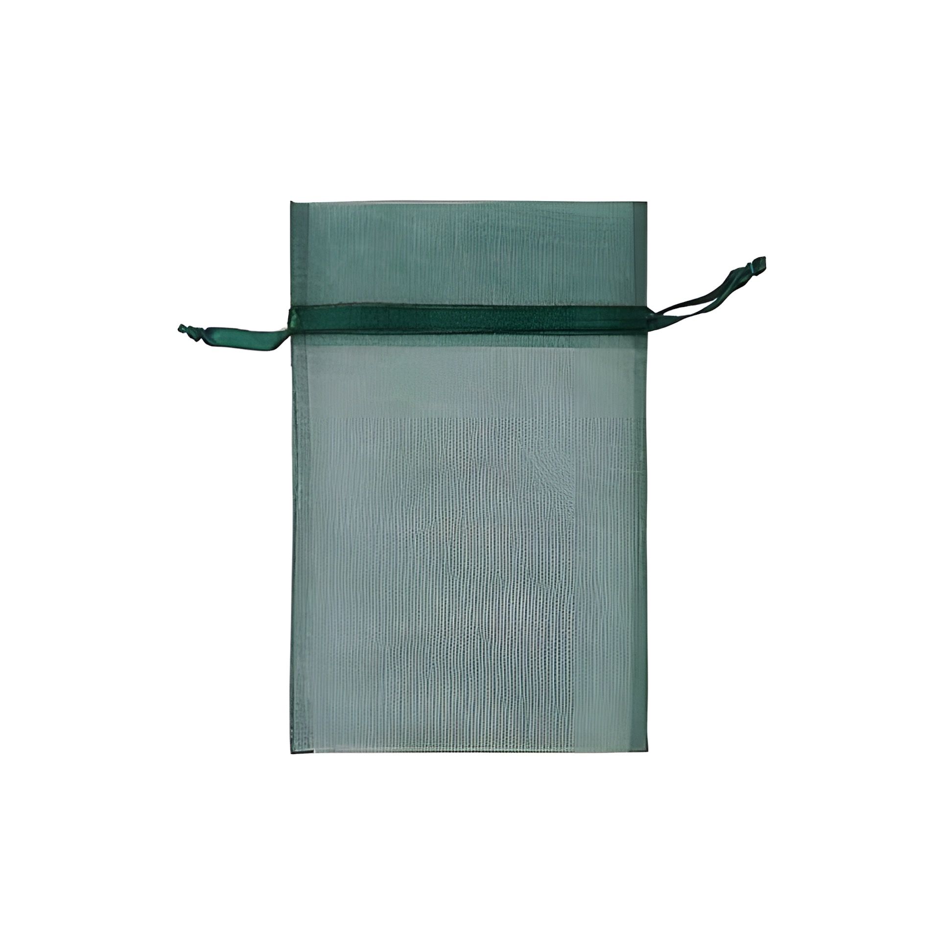 Chiffonbeutel 15 x 24 cm, dunkelgrün, 3 Stück