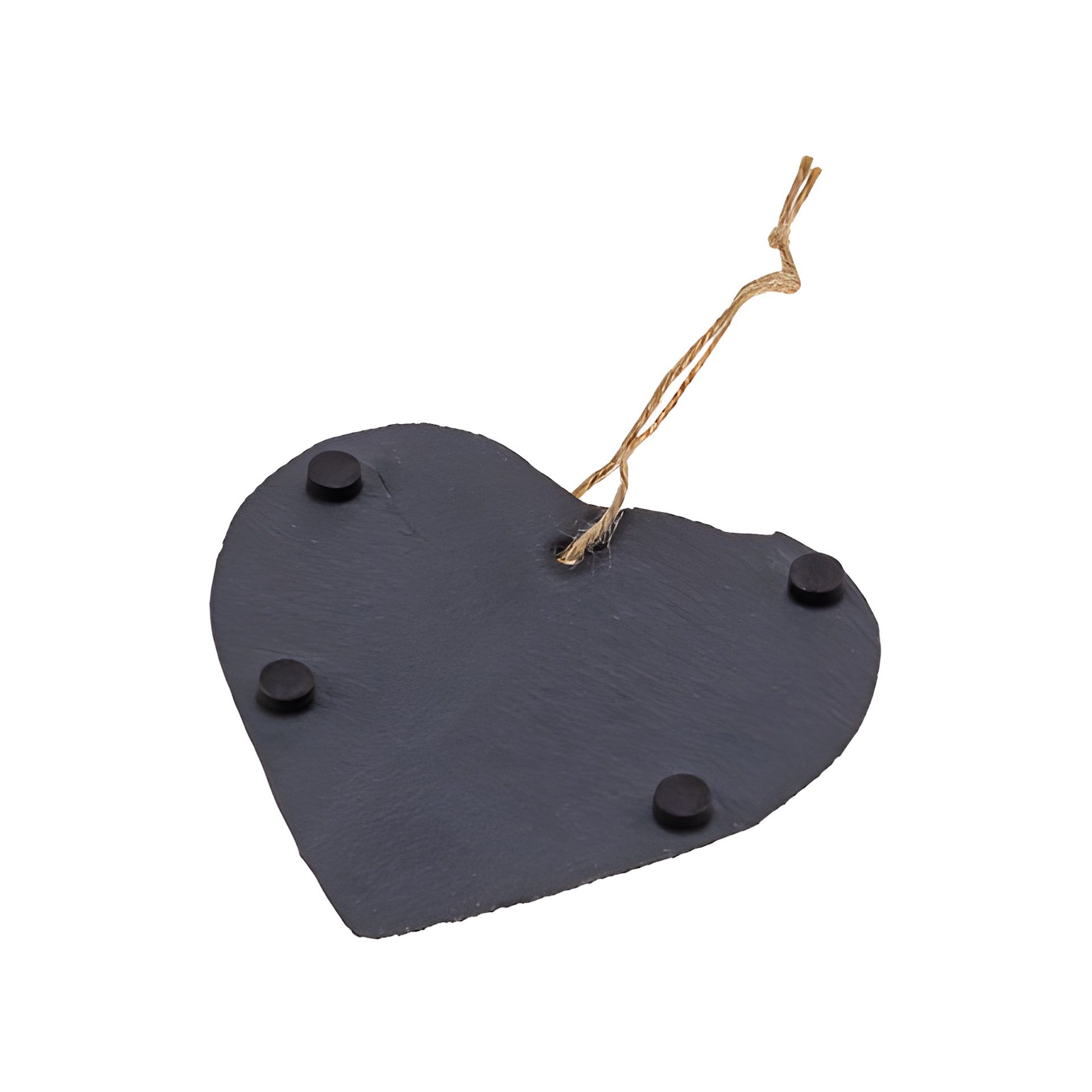 Anhänger 'Herz' aus Schiefer 15 cm