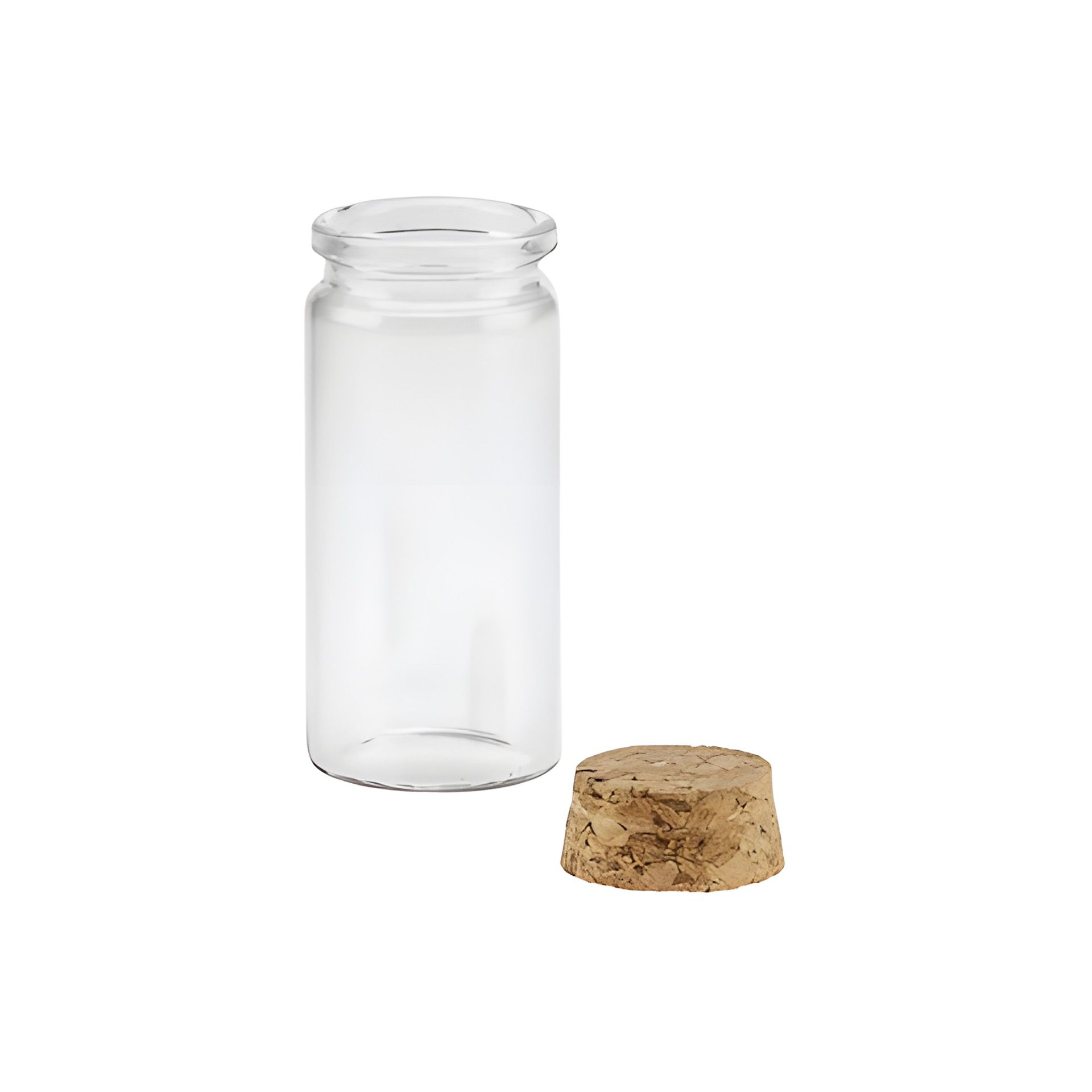 Minikorkenflasche 60 ml, 2er Pack