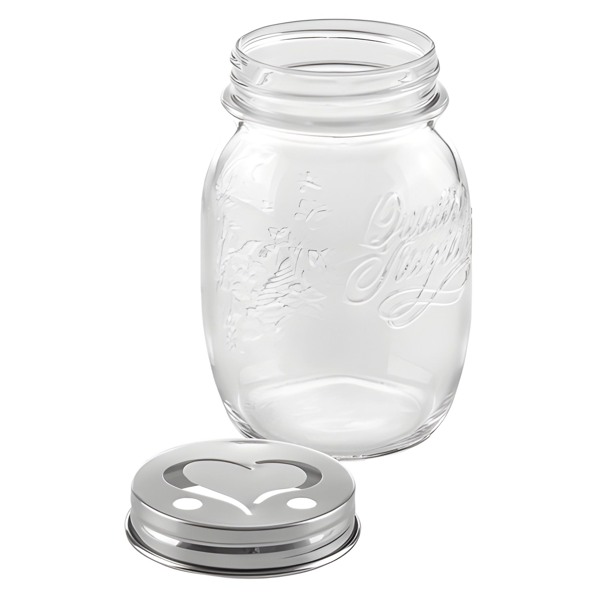 HappyTappi CT 70 Glas 'Liebe' 500 ml (Karton, 6 Stück)