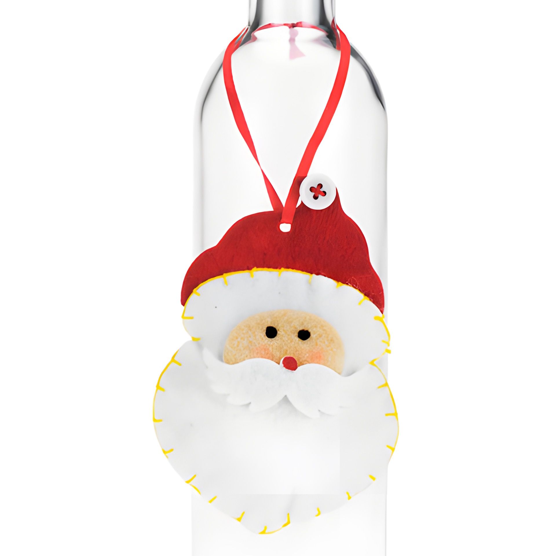 Filzanhänger 'Weihnachtsmann' wattiert
