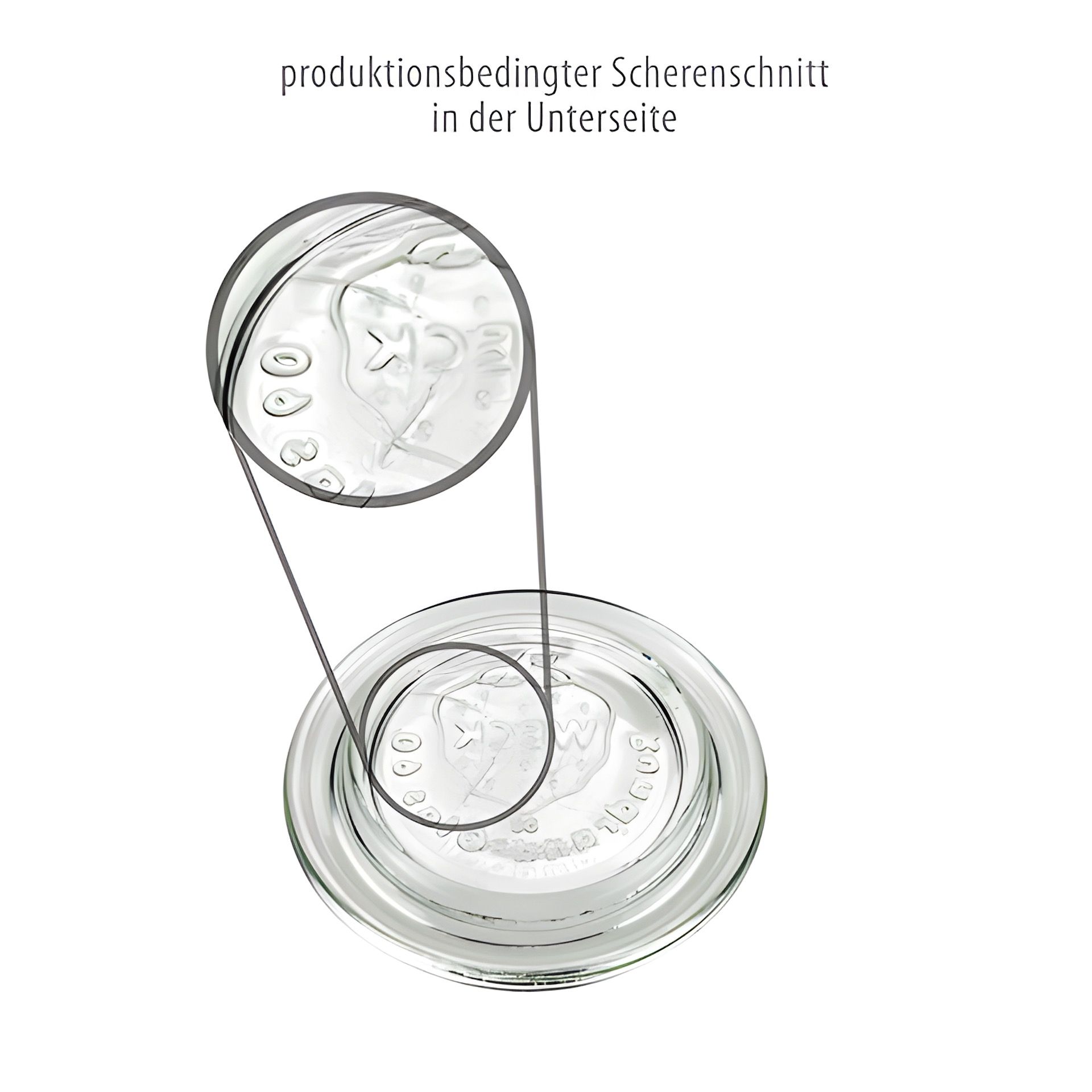 WECK-Glasdeckel  60 mm