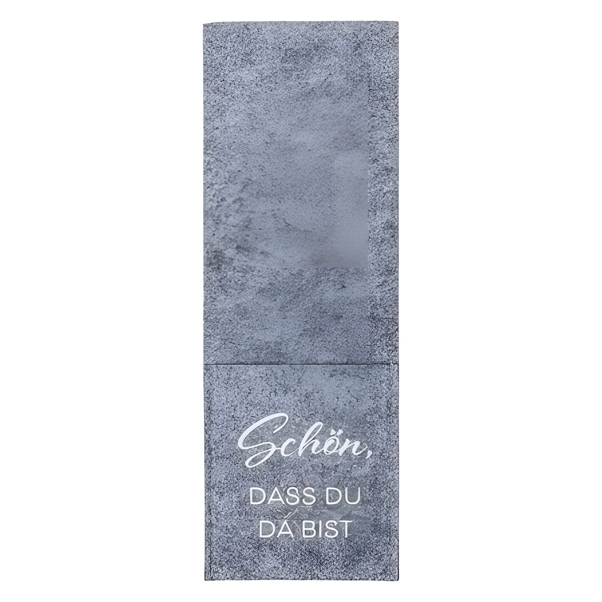 Besteckhalter 'Schön, dass Du da bist', 9 x 26 cm