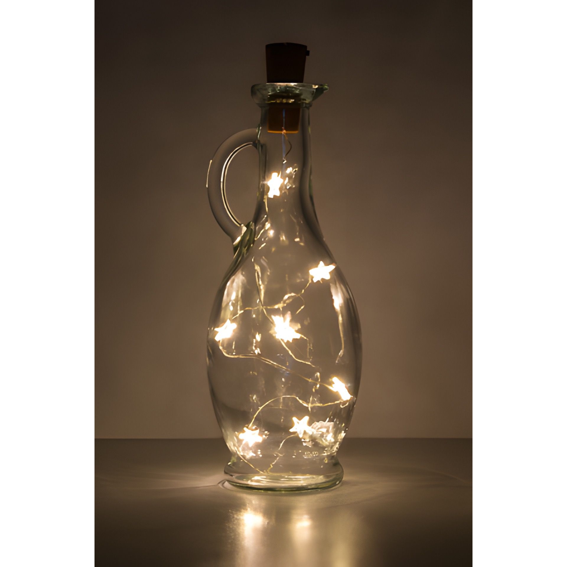 Flaschenlicht 'Stern', 8 LEDs