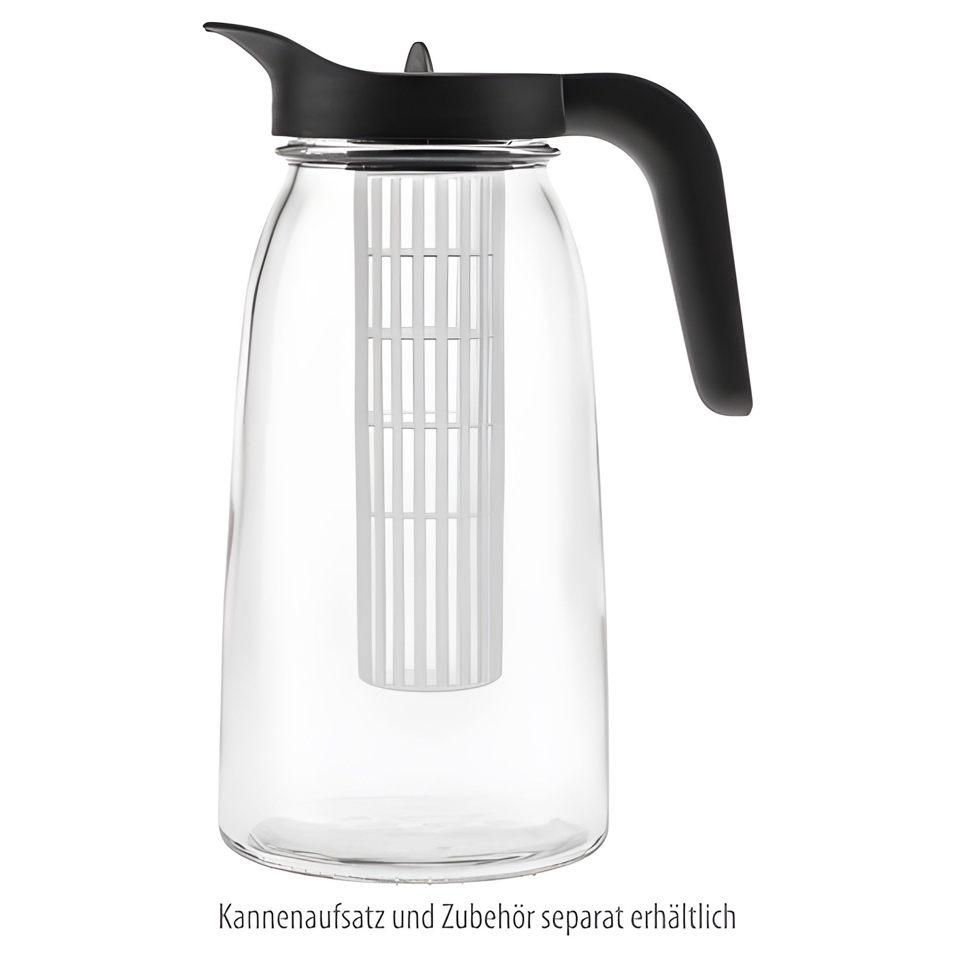 Schraubglas 'Flexy' 2000 ml mit Deckel (Karton, 6 Stück)