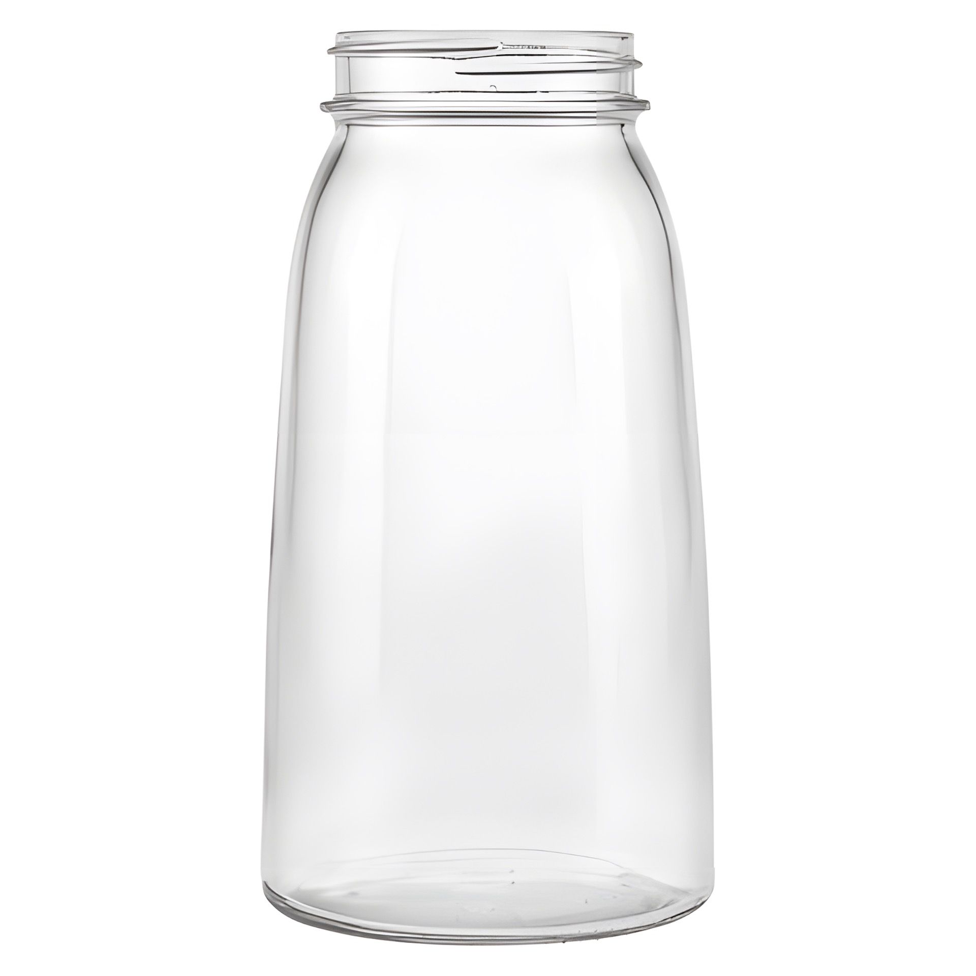 Schraubglas 'Flexy' 2000 ml mit Deckel (Karton, 6 Stück)