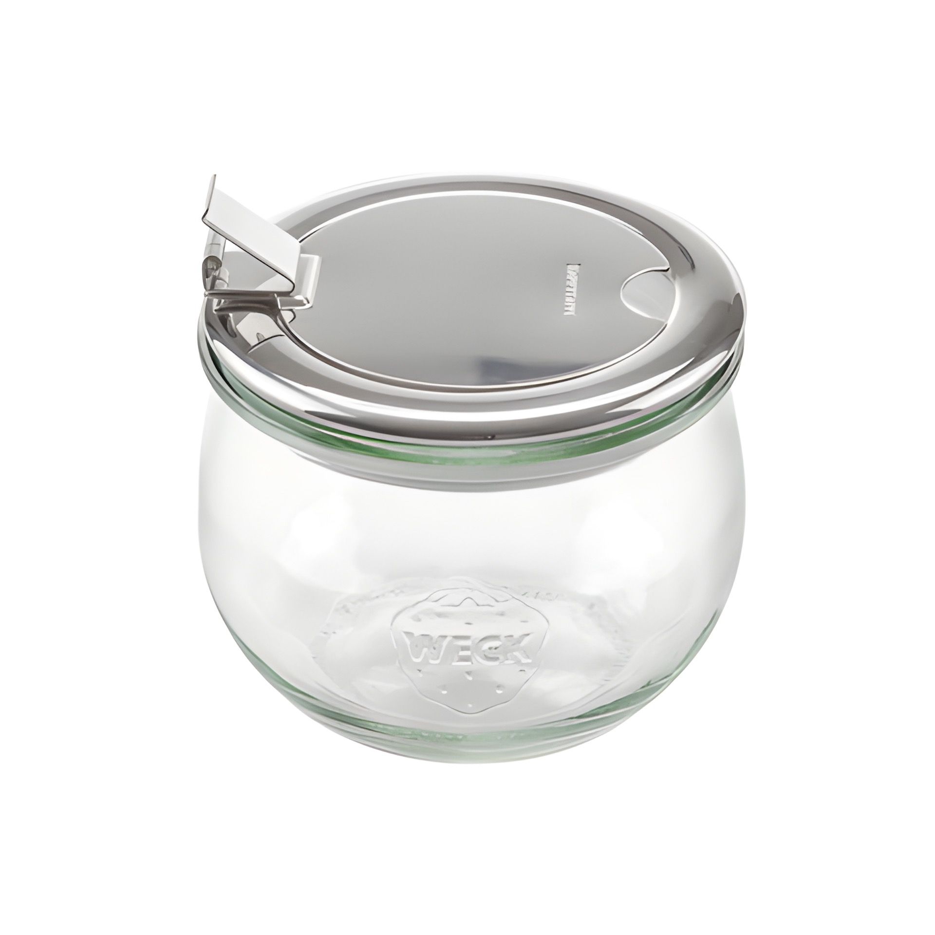 WECK-Glas 500 ml mit HappyTappi RR 100 Zuckerspenderdeckel