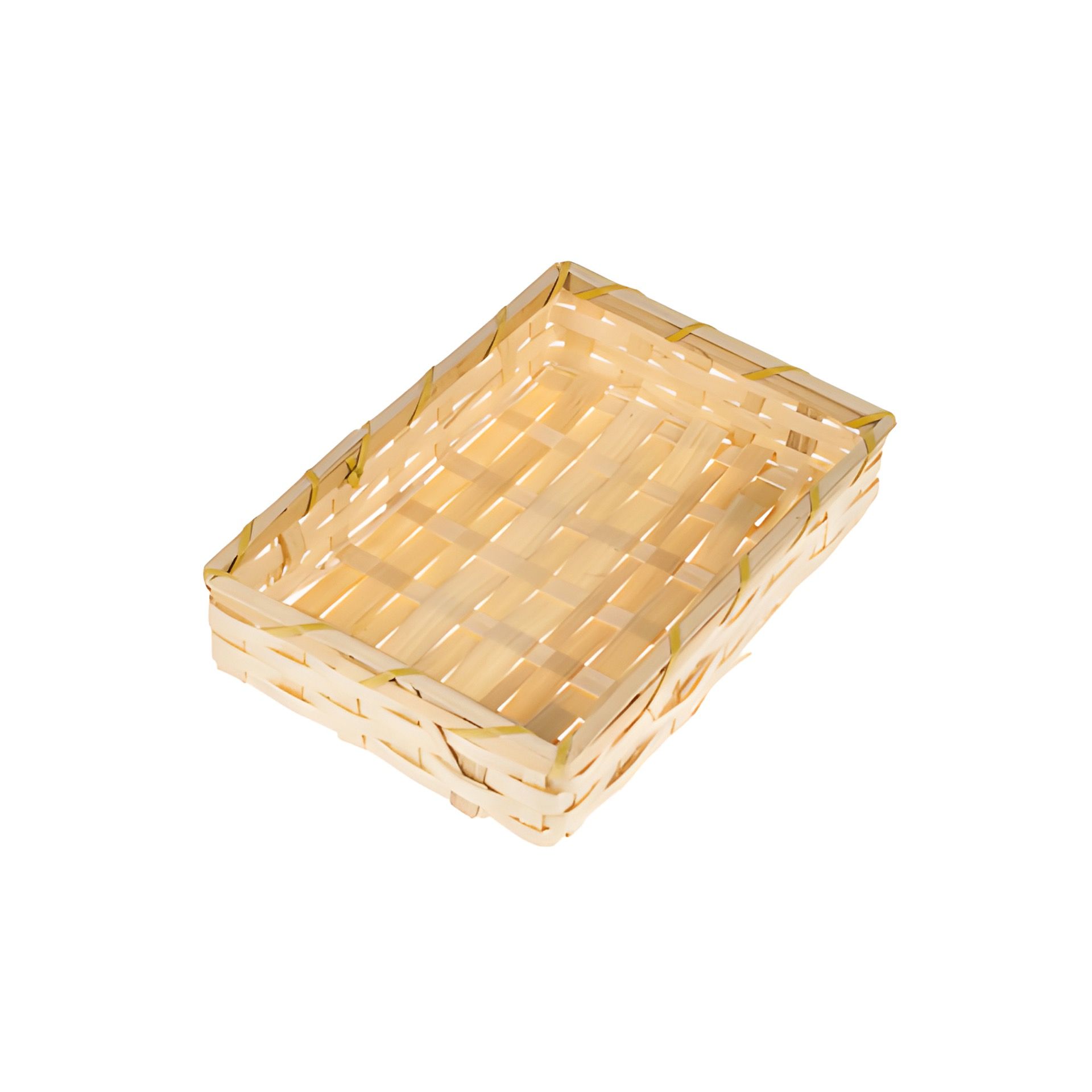 Korbschale Bambus ca. 19 x 13 cm