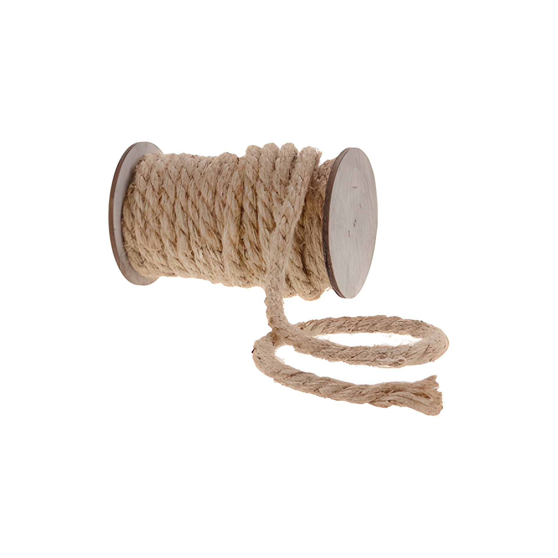 Jutekordel 5 m, 6 mm natur