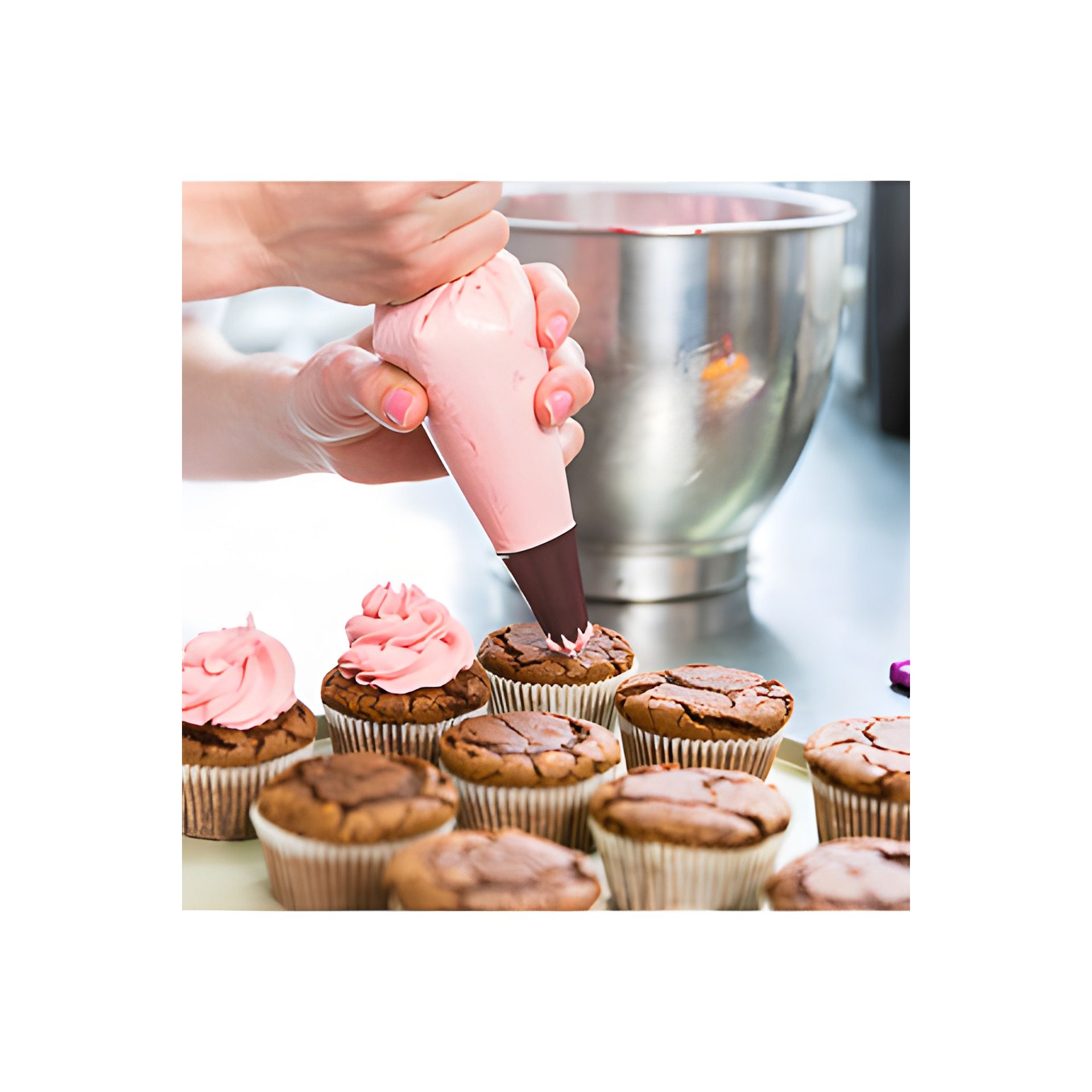 Spritzbeutel-Set, 6-teilig