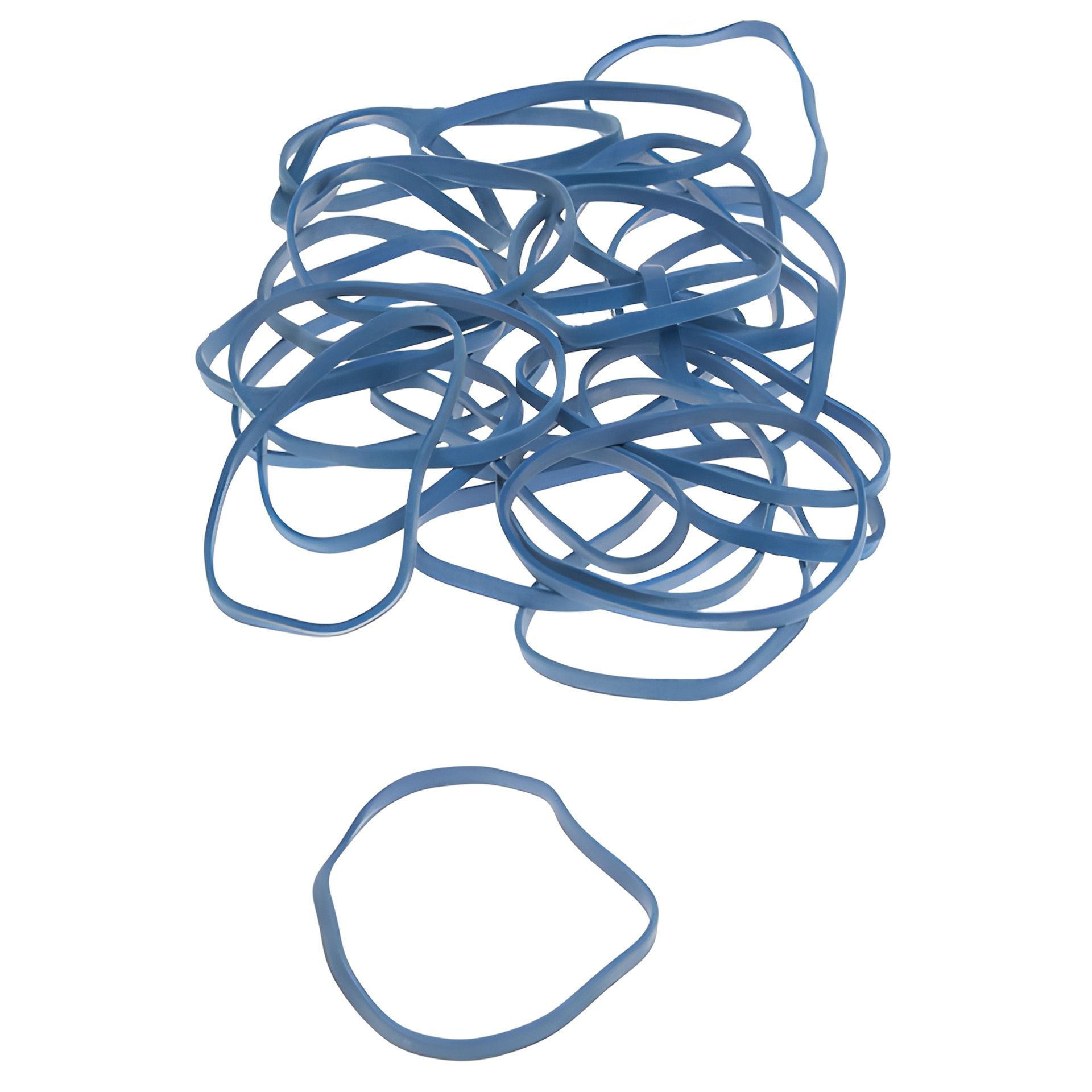 Gummibänder 30 mm blau (1 kg)