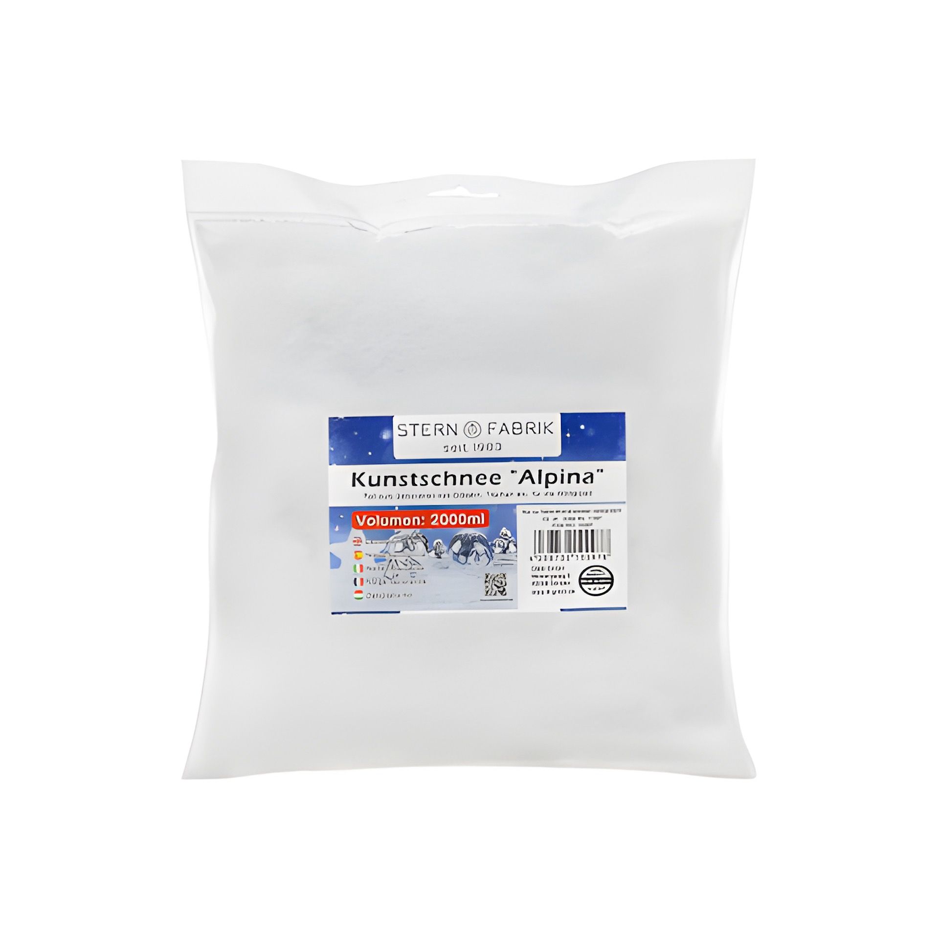 Deko-Schnee 'Alpina' aus Kunststoff, 60 g