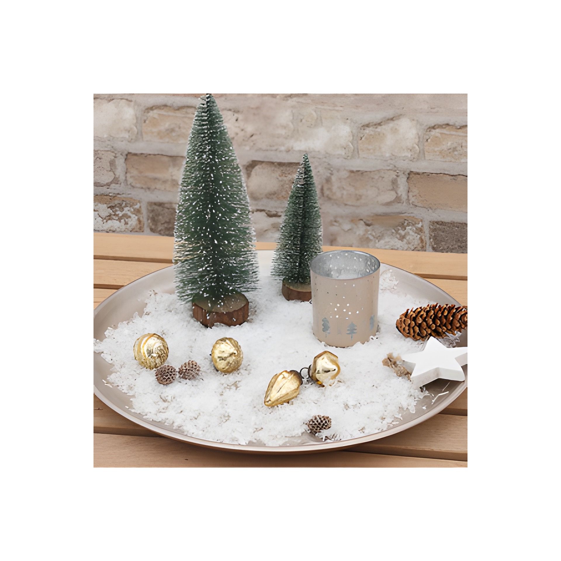 Deko-Schnee 'Streuschnee' aus Kunststoff, 100 g