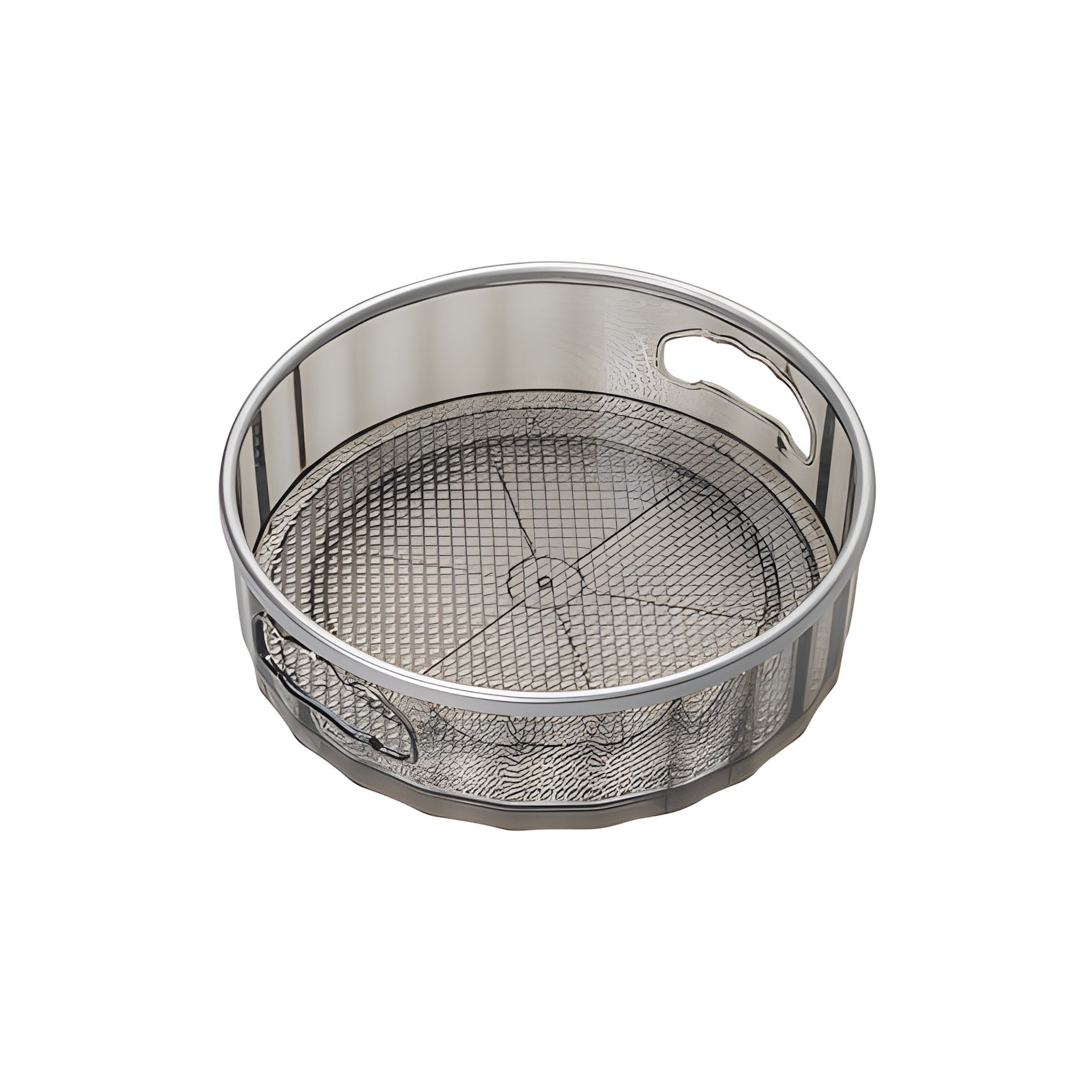 Drehbares Tablett Ø 23 cm, transparent