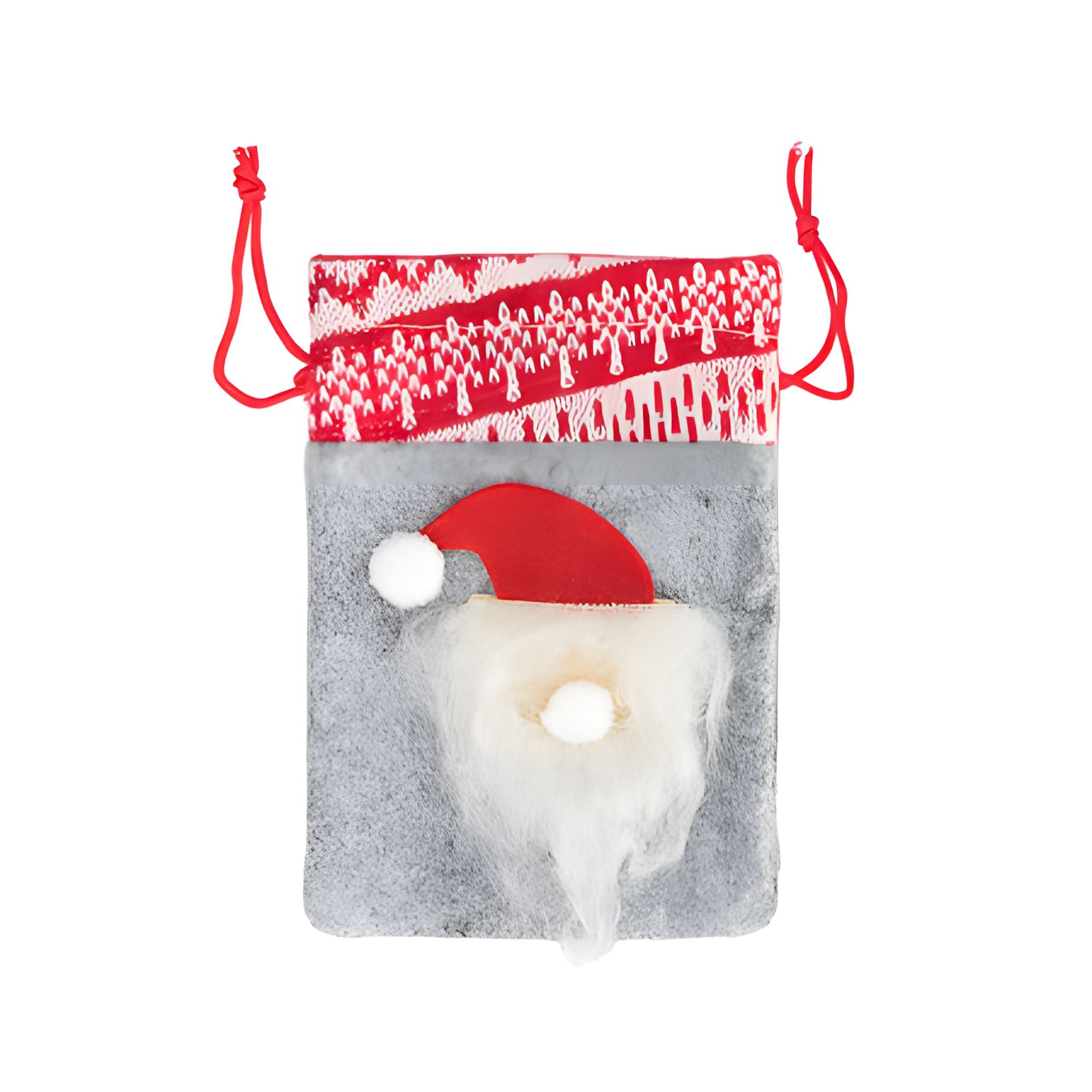 Weihnachtssäckchen 'Nikolaus' 14 x 11 cm