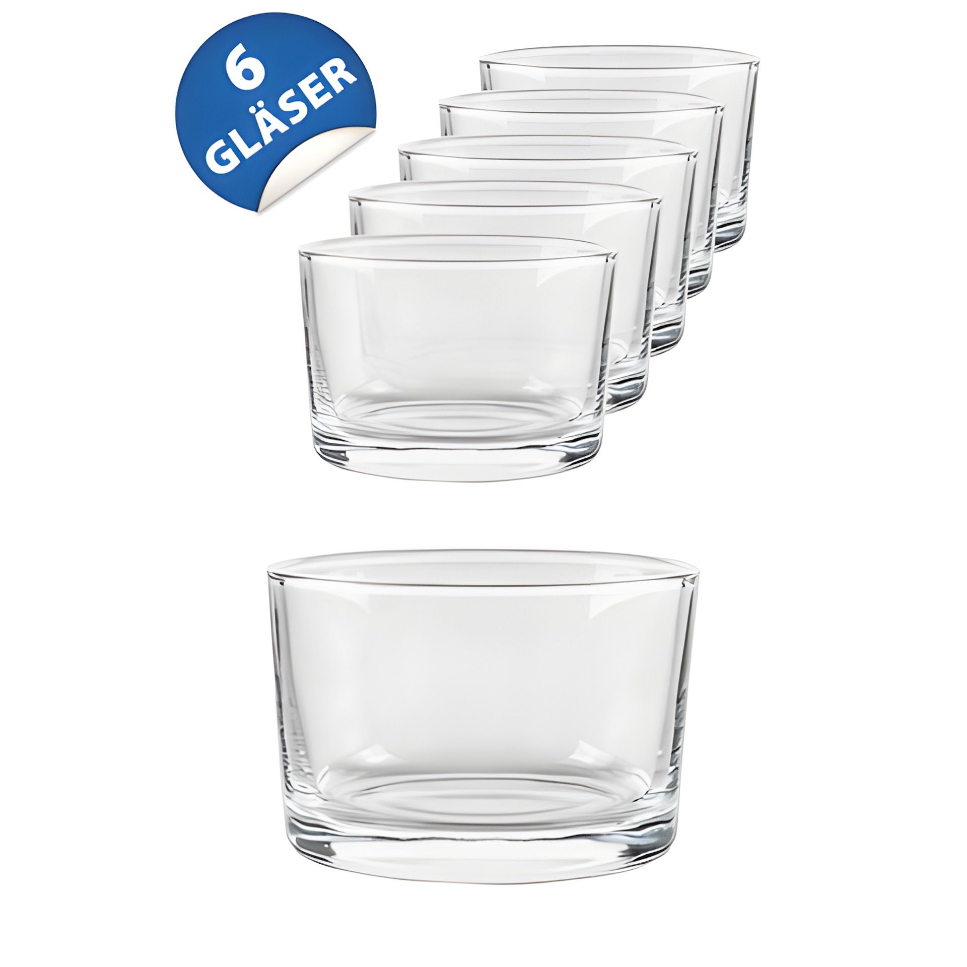 Dessertglas 140 ml, 6 Stück