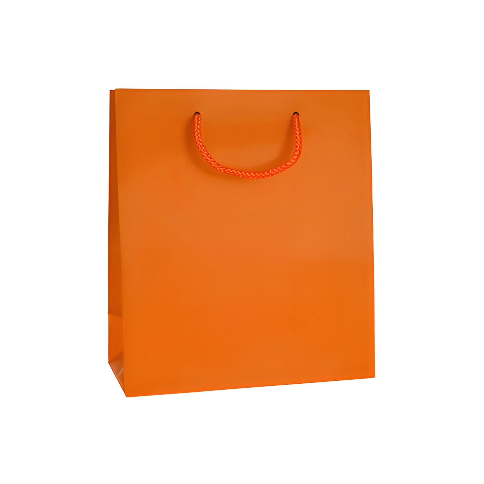 Geschenktüte orange, mittel