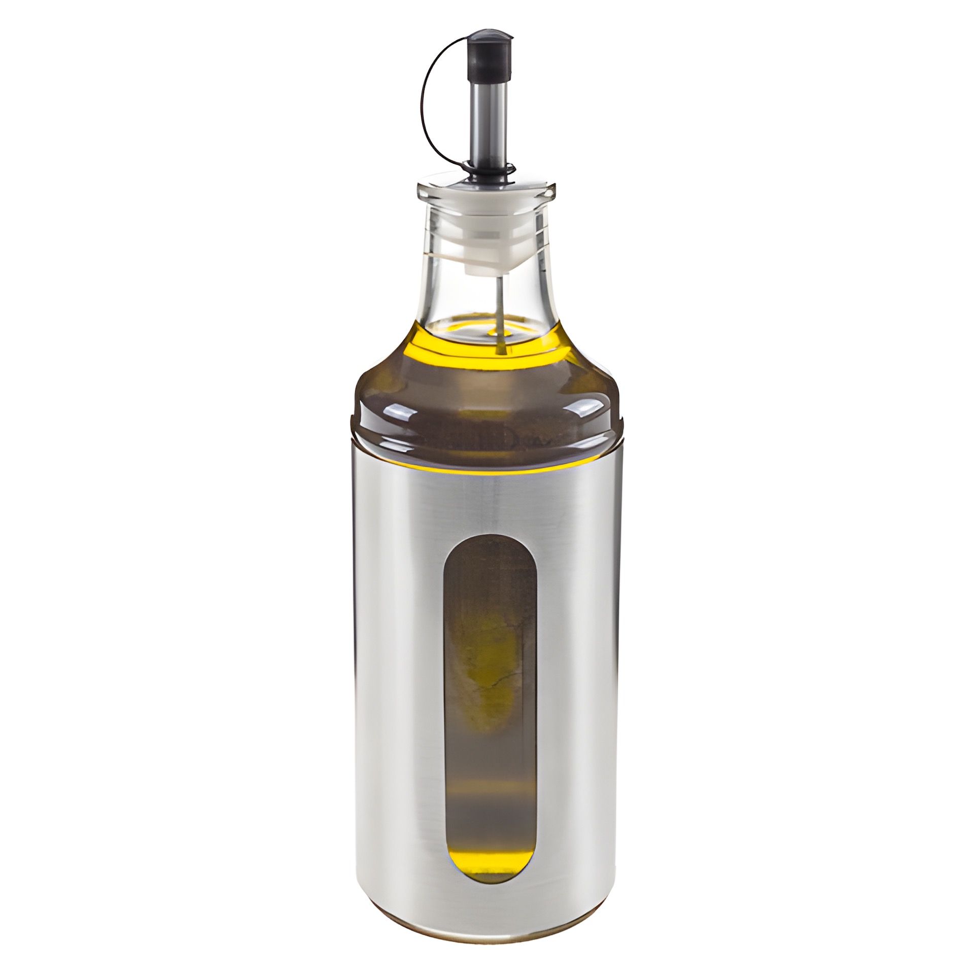 Ölspender 400 ml in Edelstahlhülle