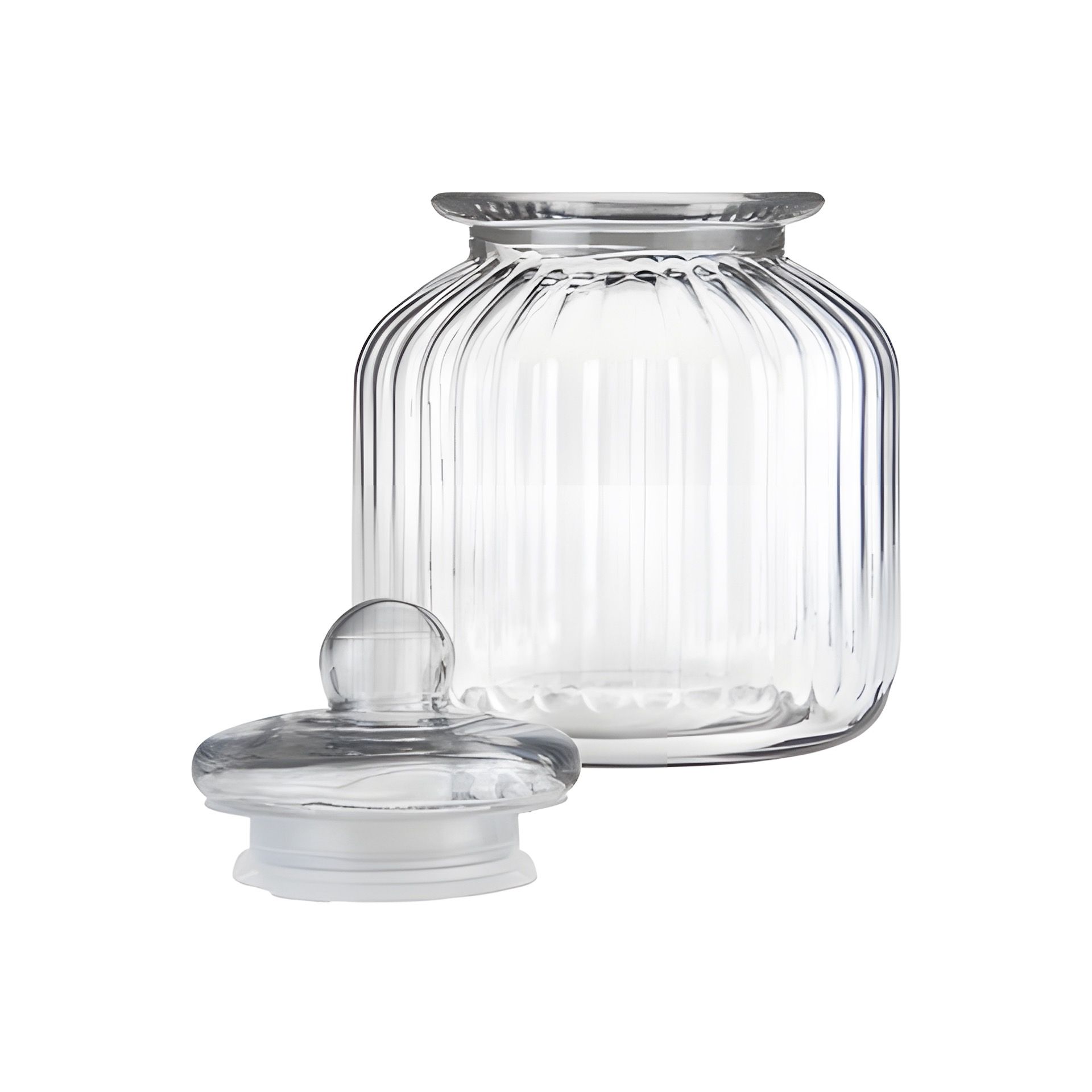 Vorratsglas mit Facetten 3000 ml