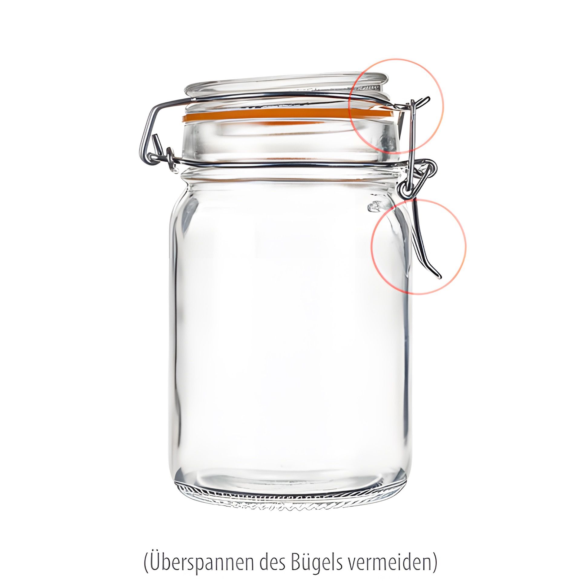 Bügelglas  250 ml