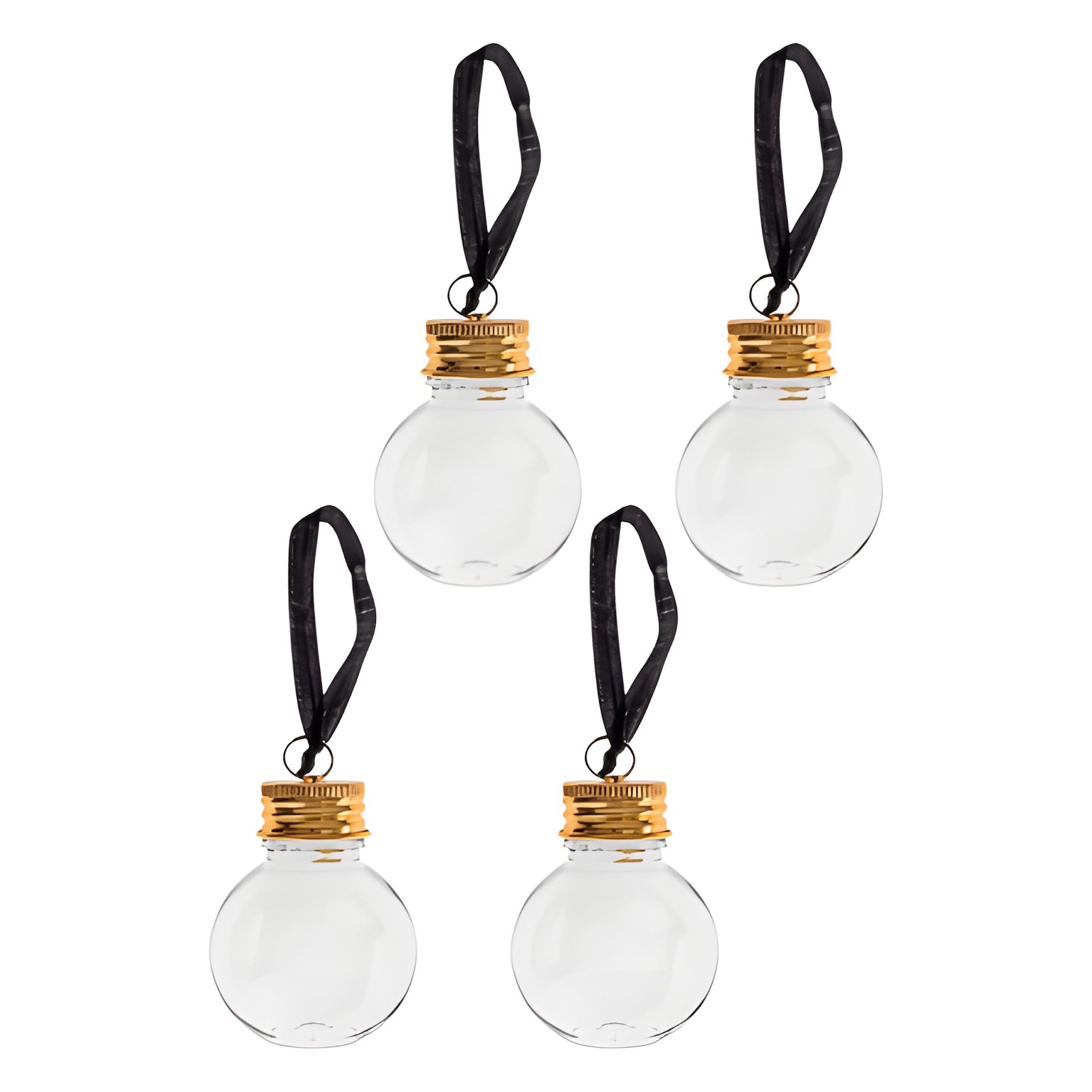 Anhänger 'Weihnachtskugel', 4er Pack (Karton, 24 Stück)