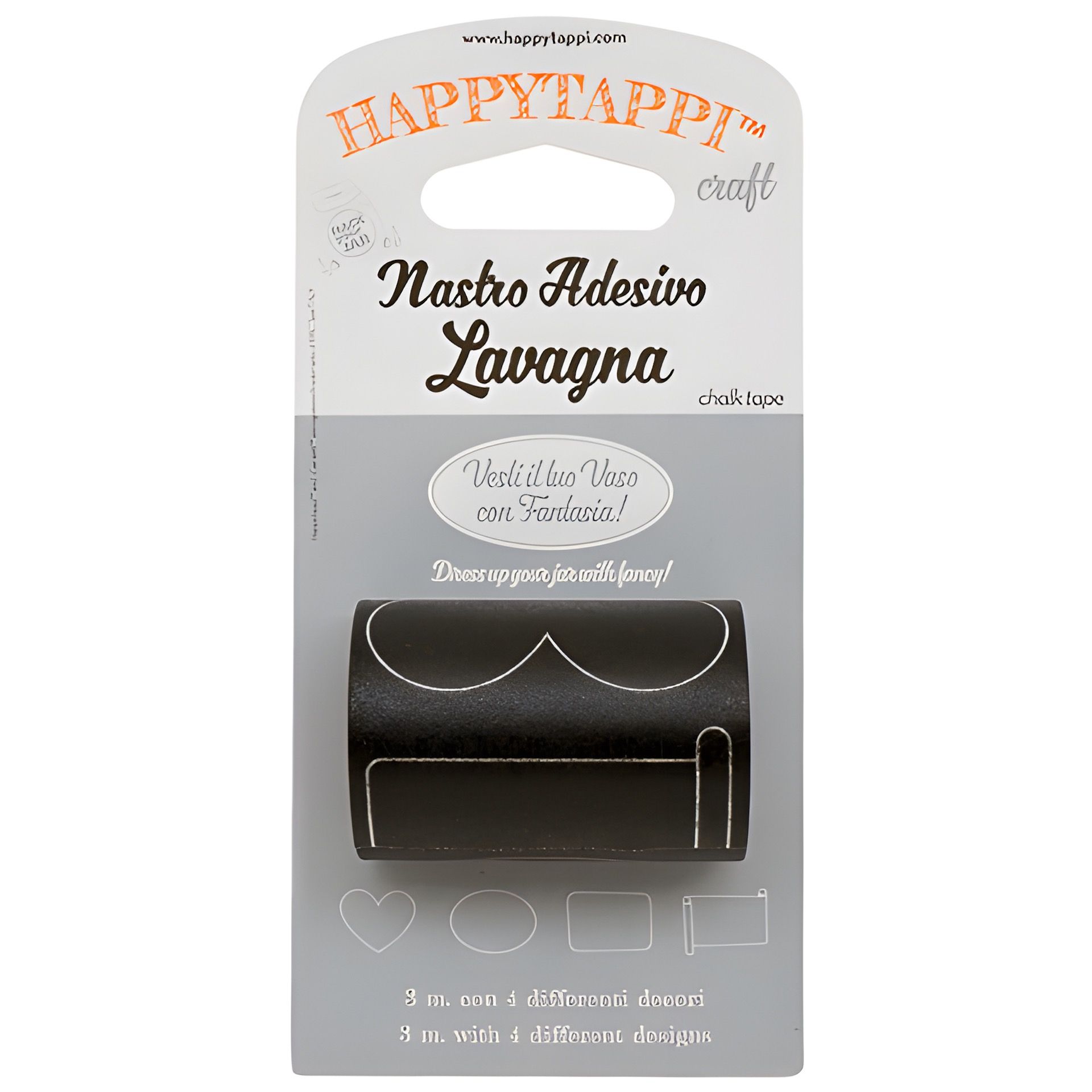 HappyTappi Tafelband selbstklebend, 3 m, 50 mm