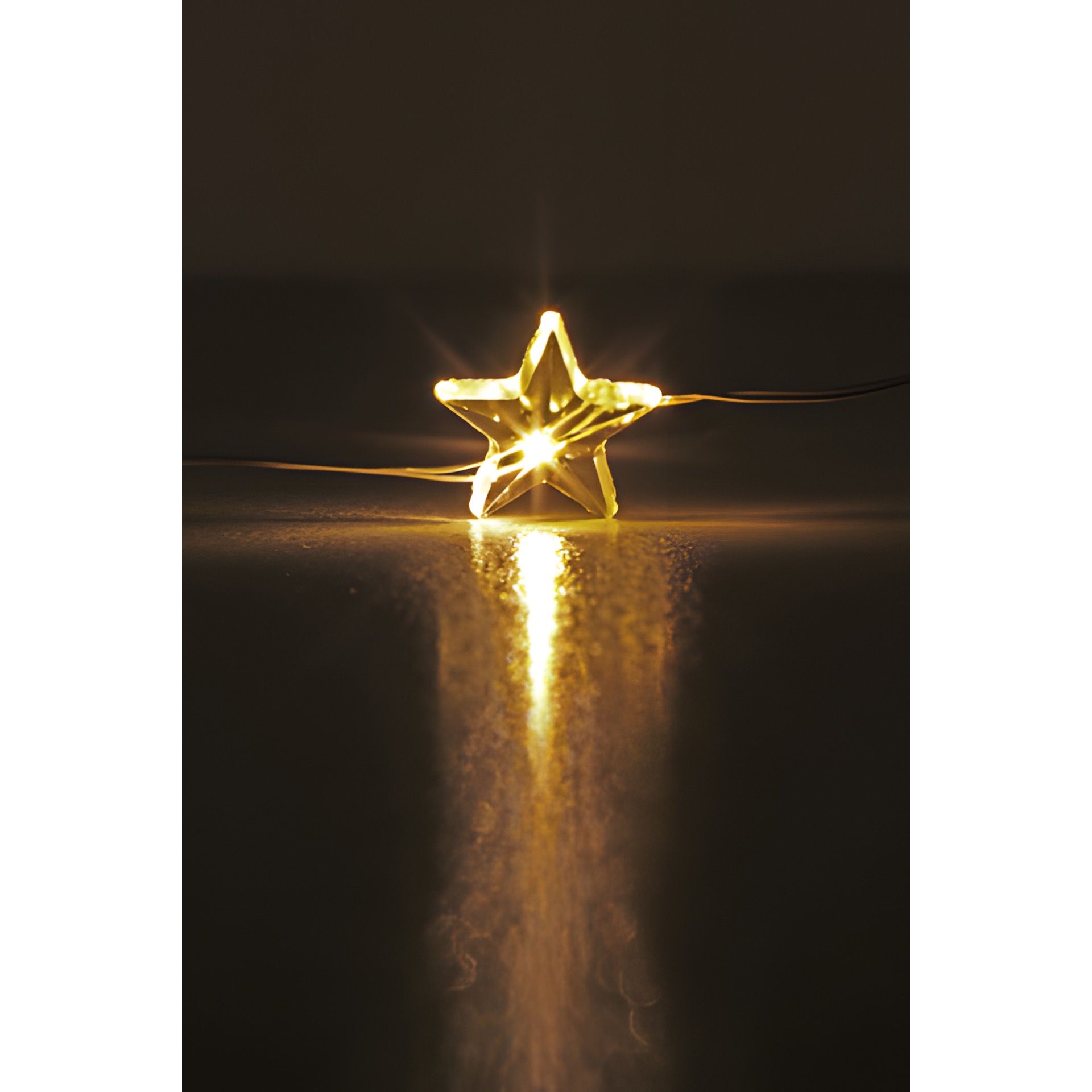 Lichterkette 'Sterne' mit 20 LEDs, weiß