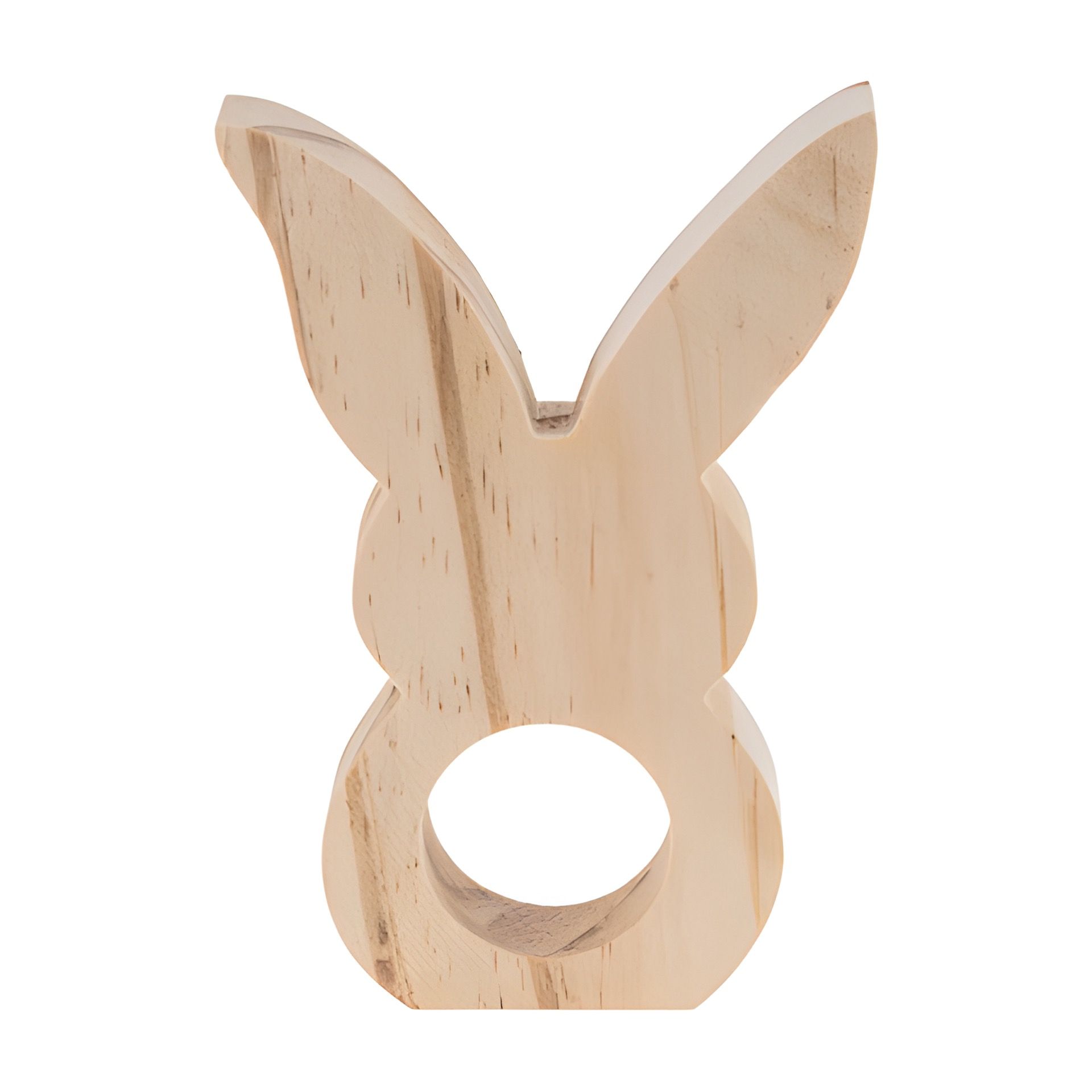 Serviettenhalter 'Hase' aus Holz, 10 x 15 cm
