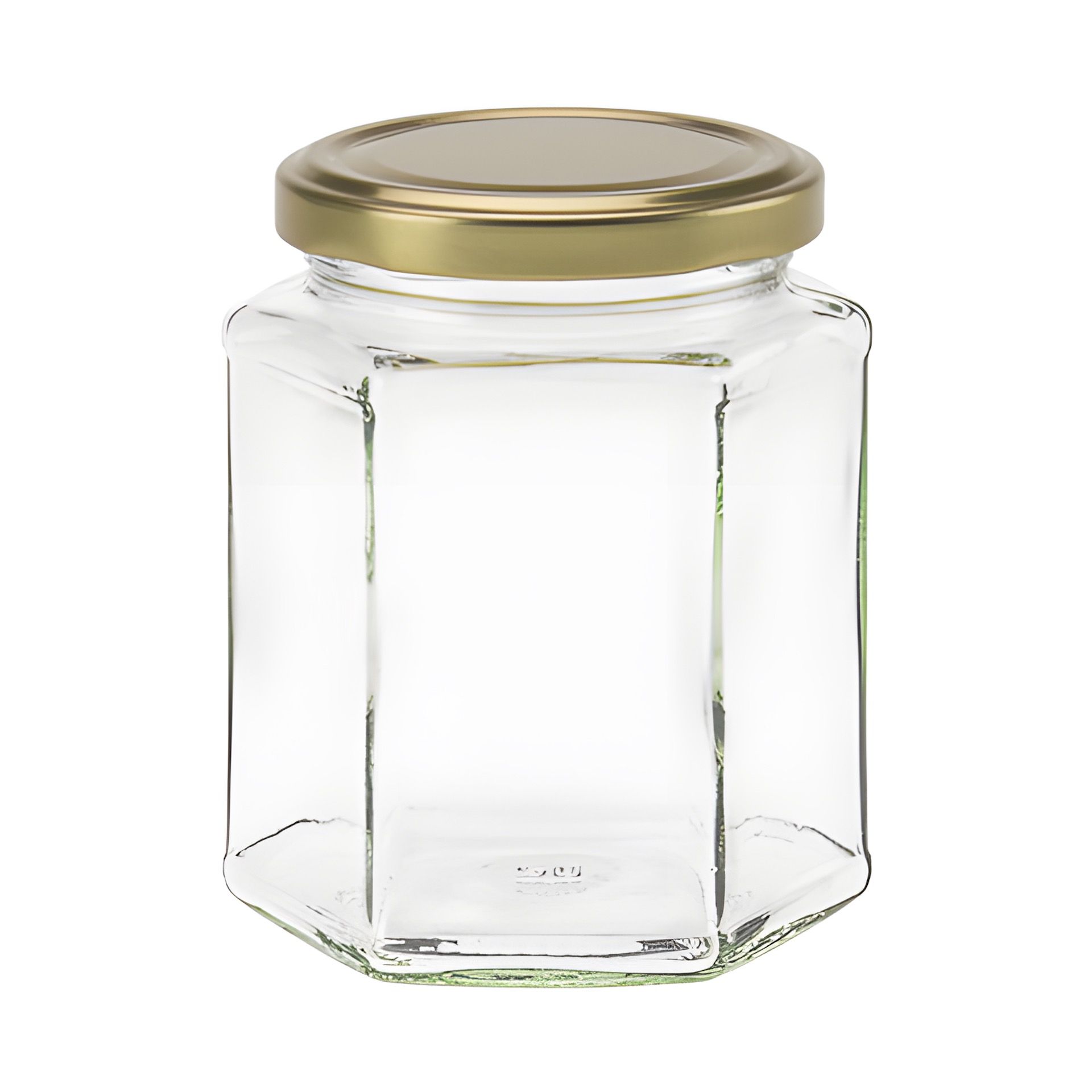 Sechskantglas 324 ml (Karton, 90 Stück)