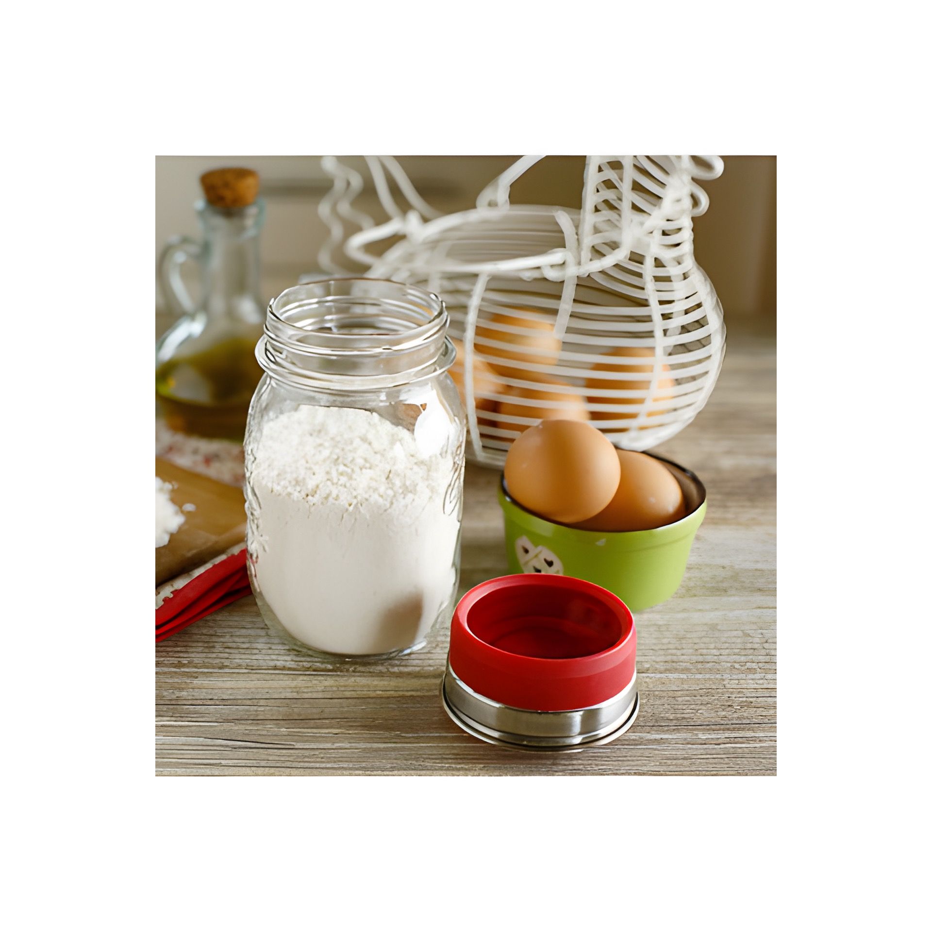 HappyTappi CT 70 Glas 500 ml Dosierklappdeckel