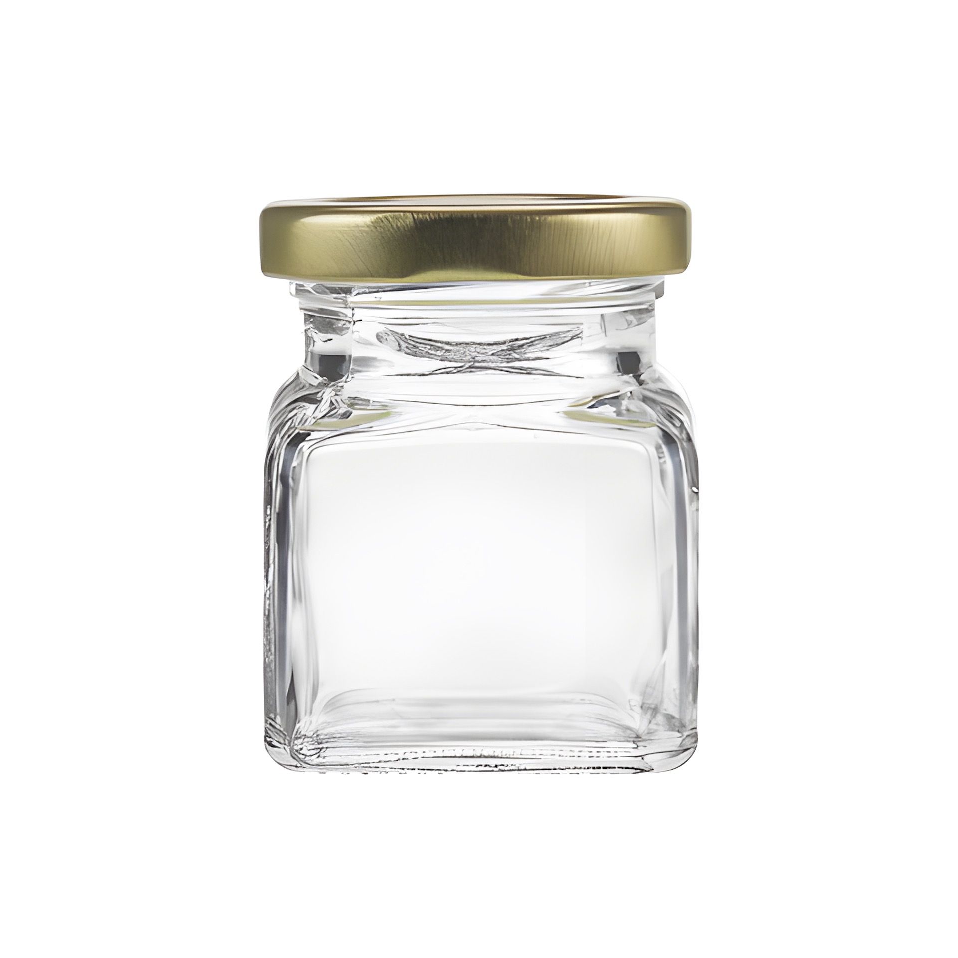 Quadratglas 120 ml