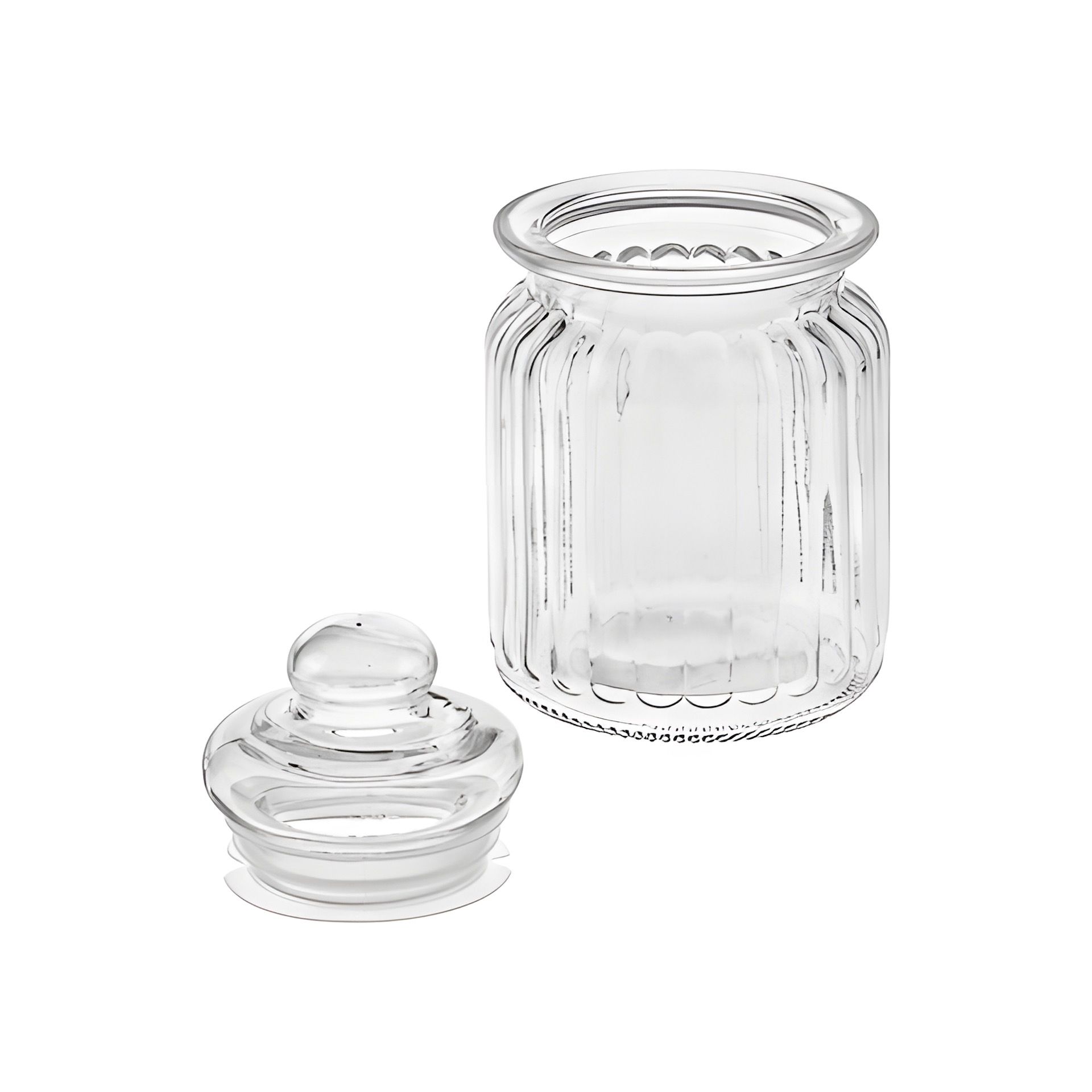 Vorratsglas mit Facetten  260 ml